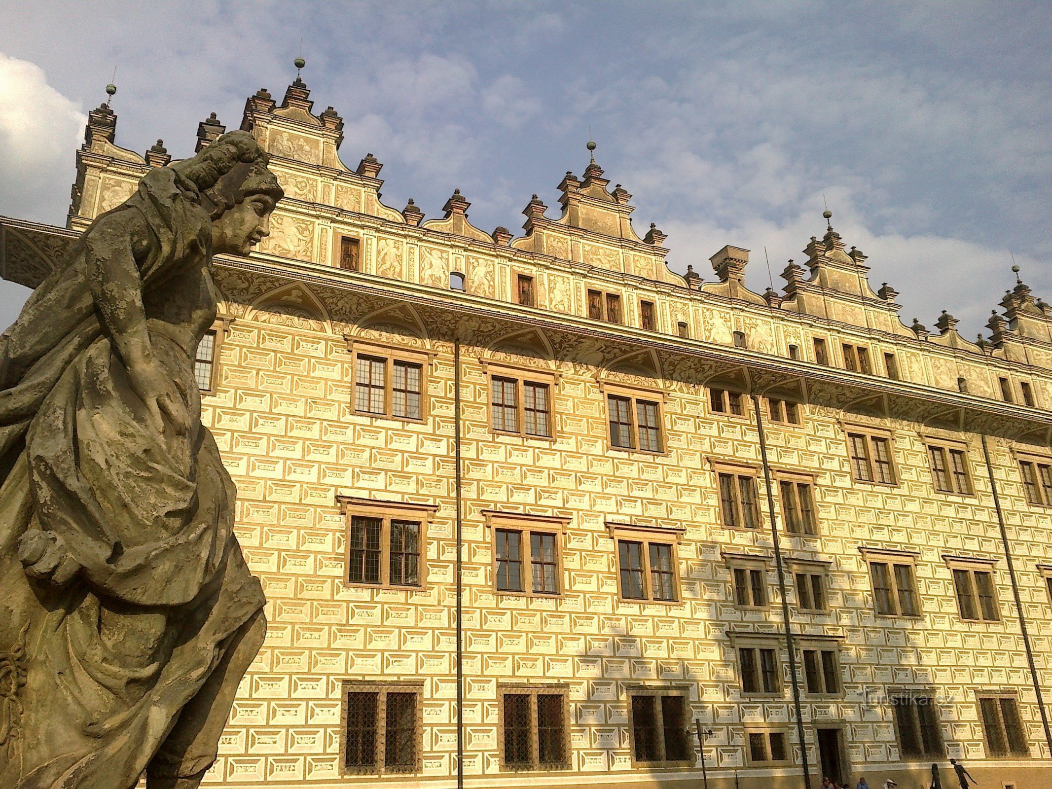 Castillo en Litomyšl.