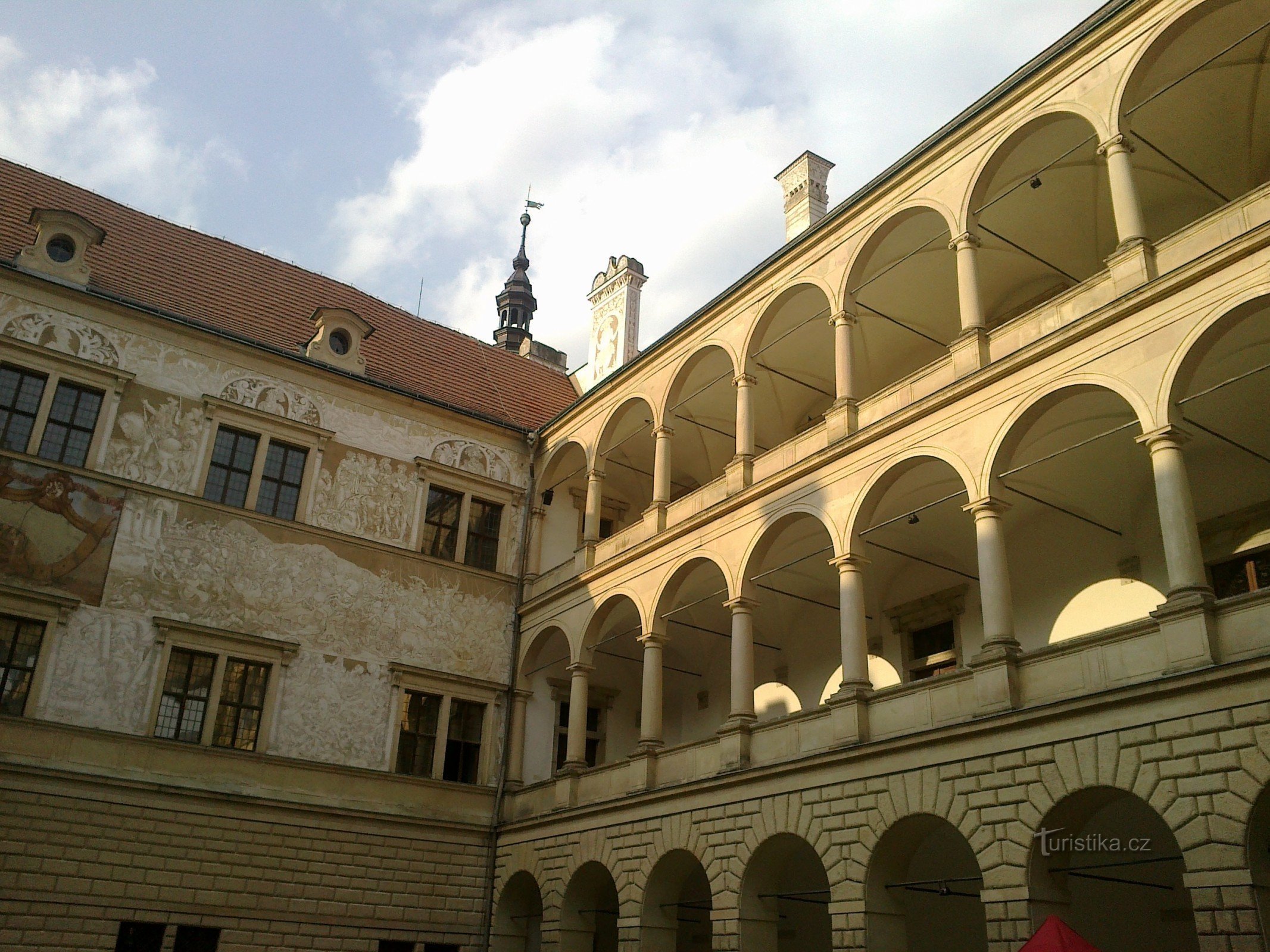 Kasteel in Litomyšl.