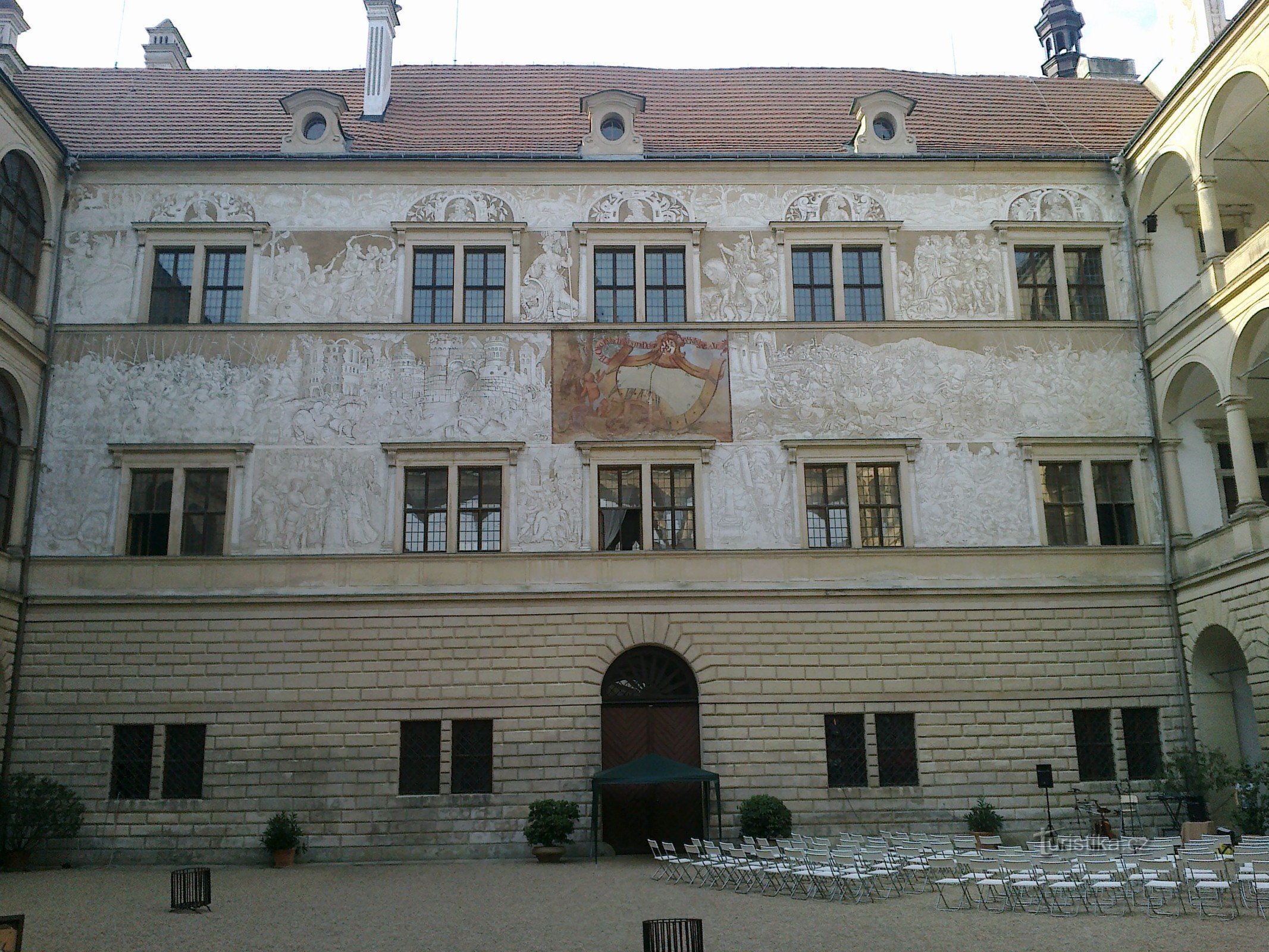 Lâu đài ở Litomyšl.