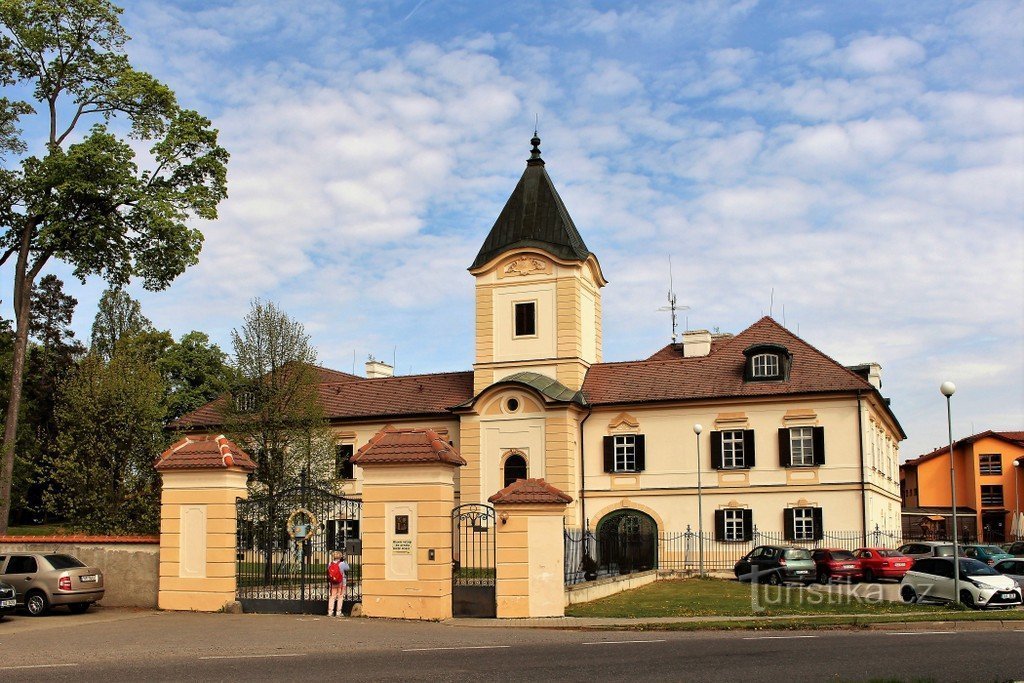 Château d'Osek, vue du sud