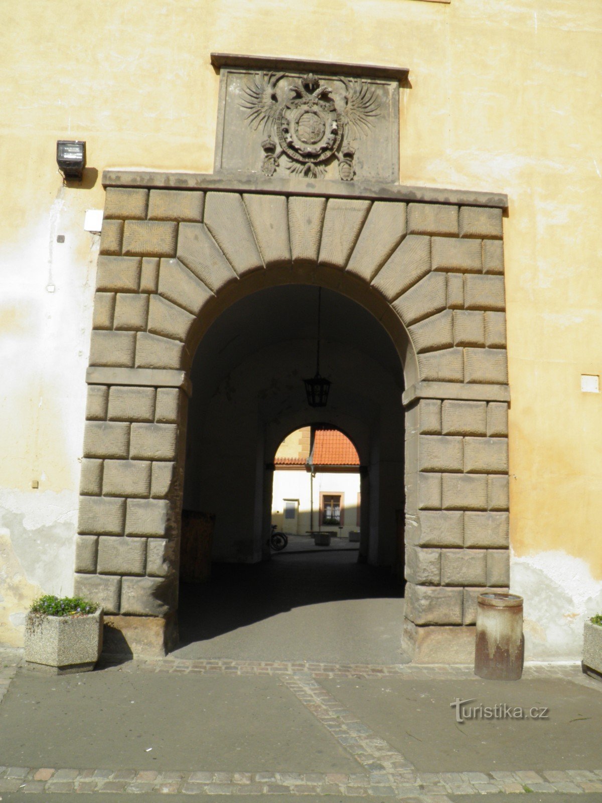 Kasteel in Poděbrady.