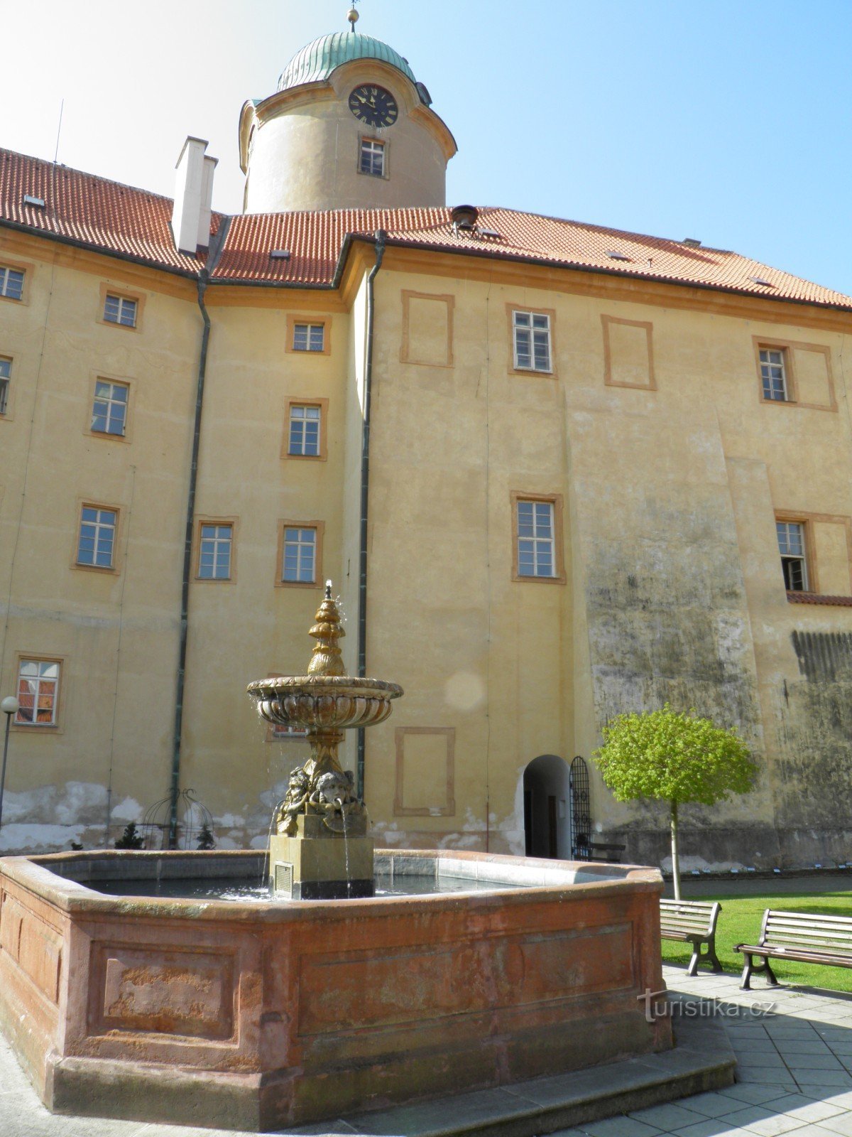 Dvorac u Poděbrady.