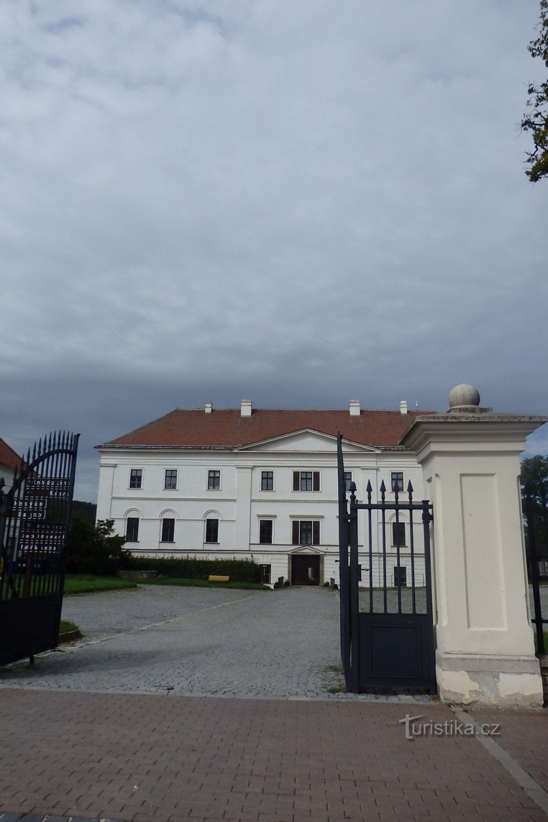 lâu đài ở Rosice gần Brno
