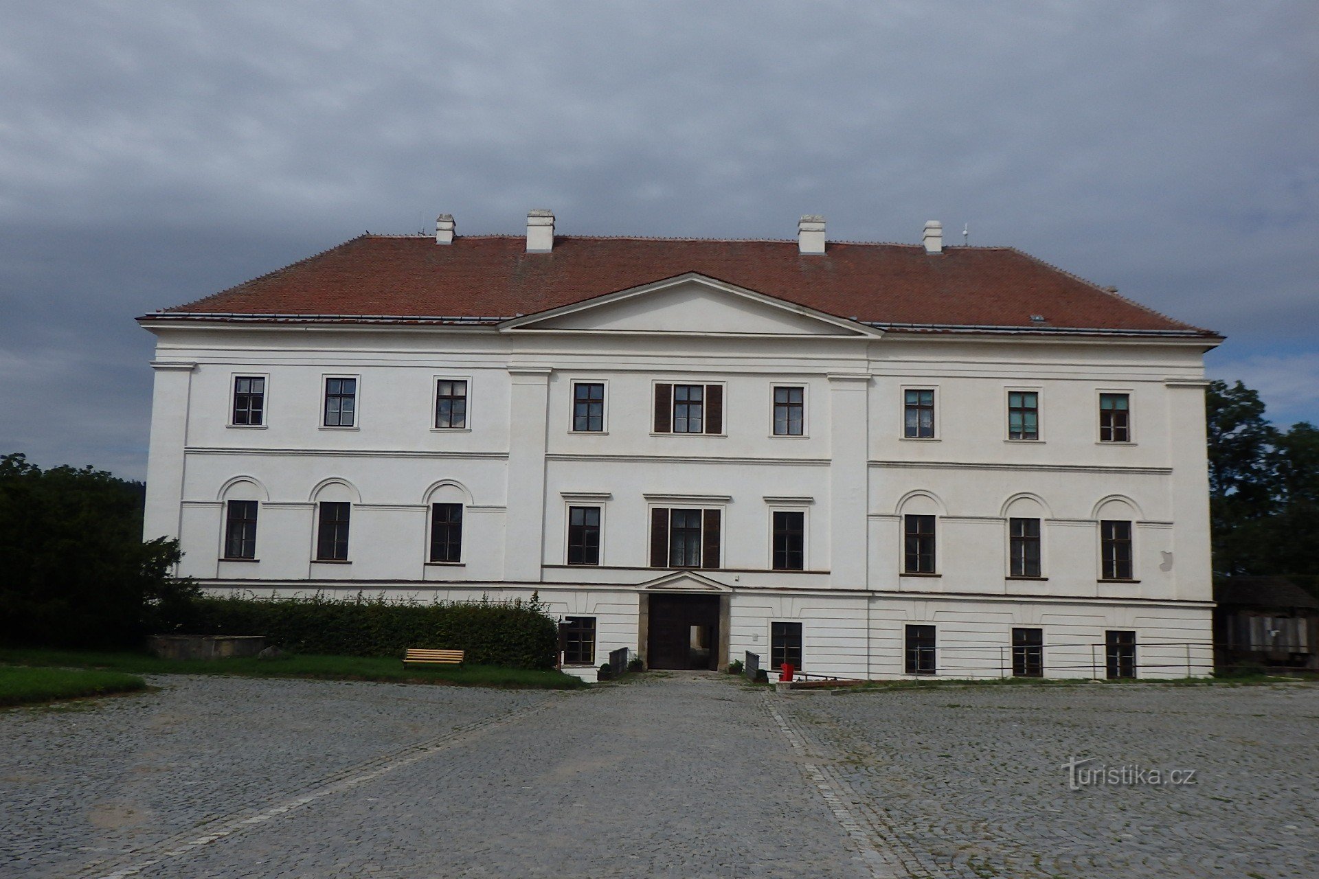castelo em Rosice perto de Brno