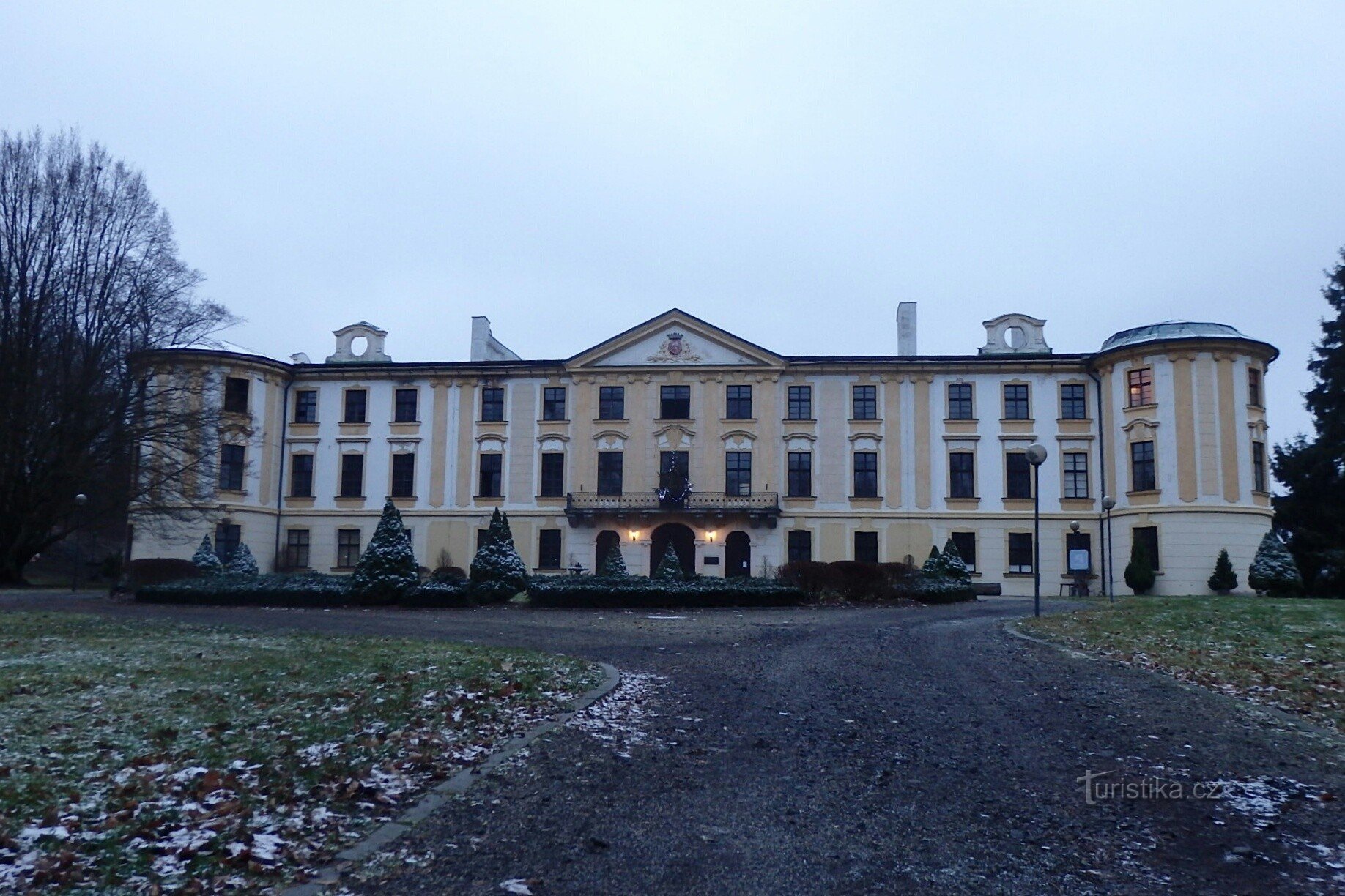 castel din Zahrádky din Českolipsk