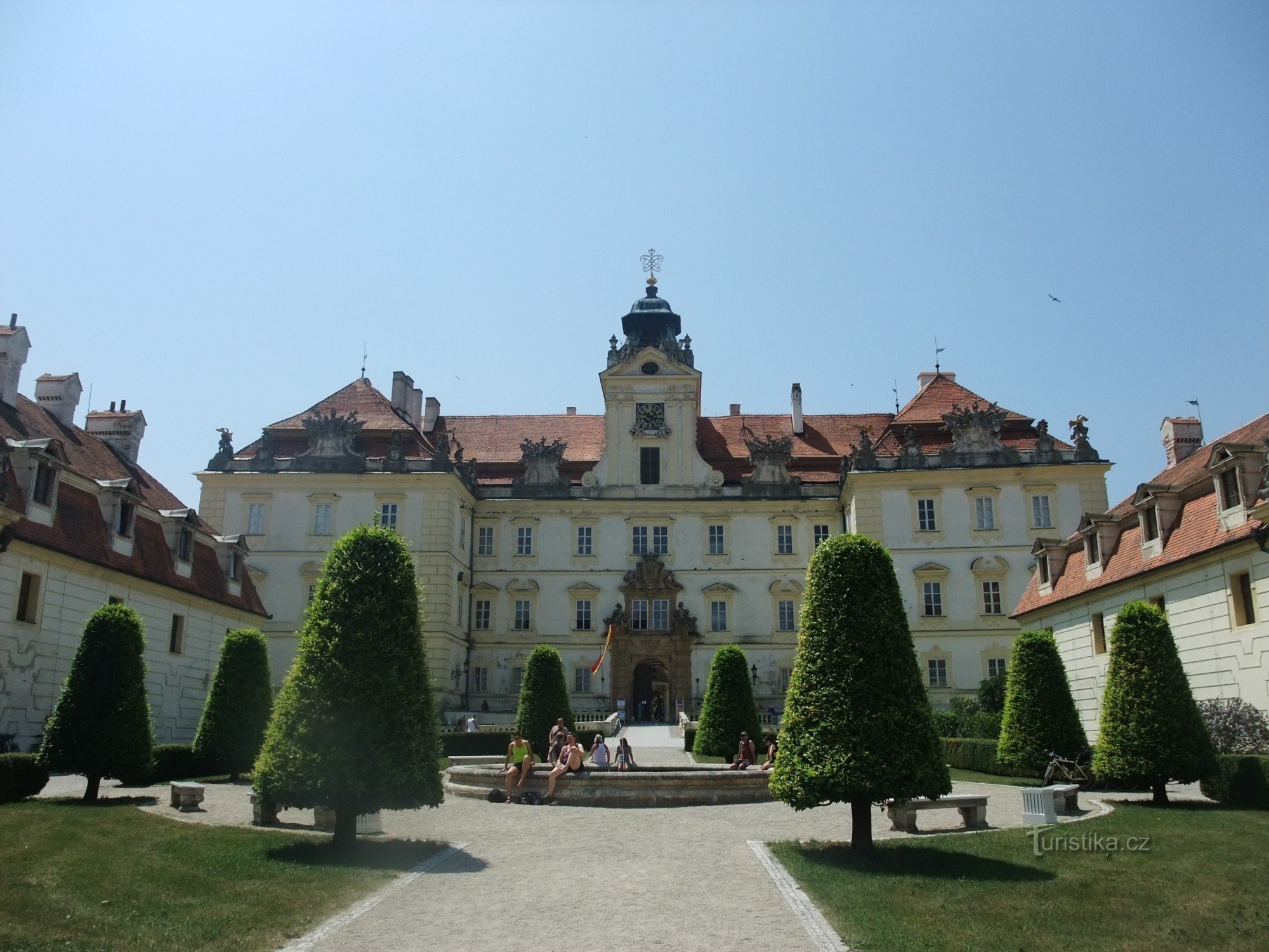 Valtice Castle - tidligere statelige residens for Liechtensteinerne