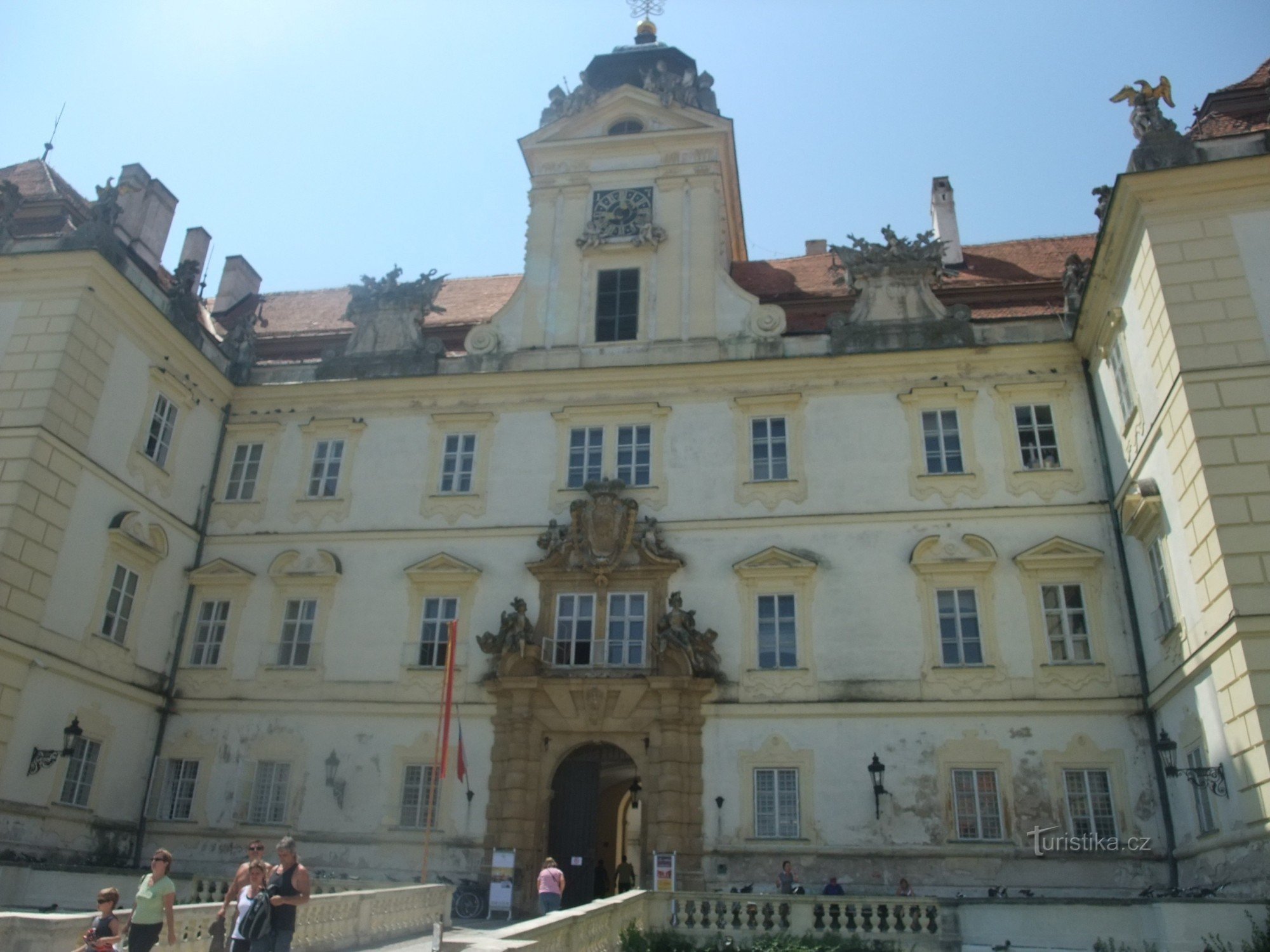 Valtice Castle - tidligere statelige residens for Liechtensteinerne