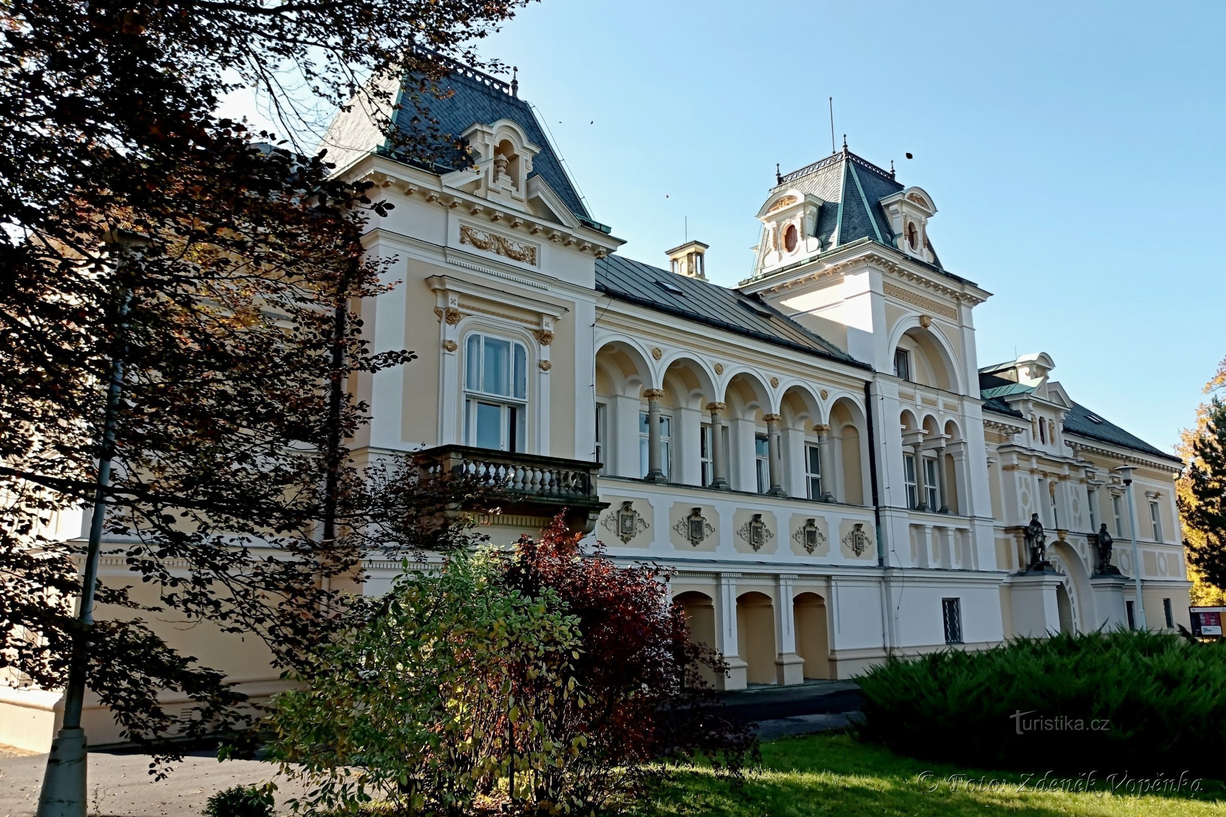 Castillo en Světlá nad Sázavou.