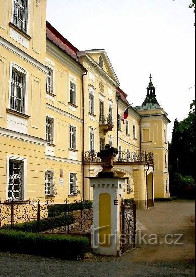 Castillo en Veselíček: estado en 2005