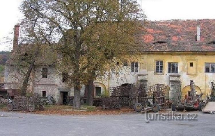 Castle from the farm yard