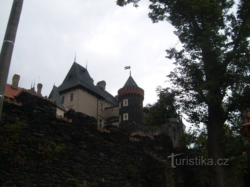 Žleby Chateau