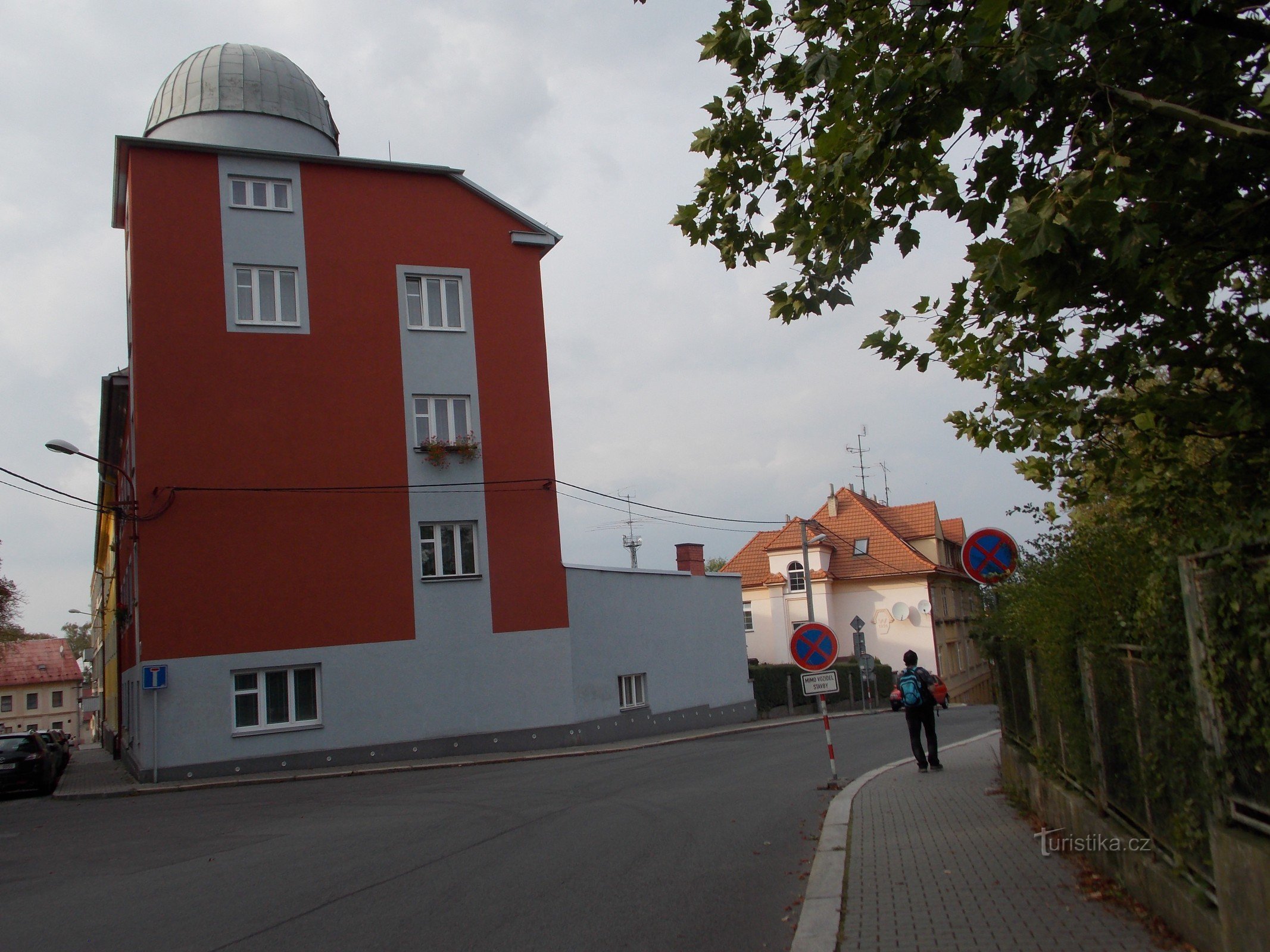 Die stillgelegte Sternwarte in Nové Jičín