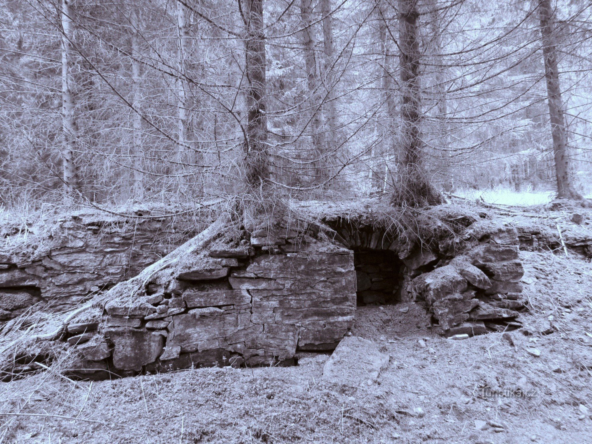 Defunct smelters and Josefová settlement