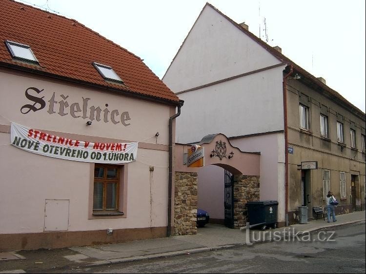 Western part of the street: Now the western part of the street, but previously the street continued west