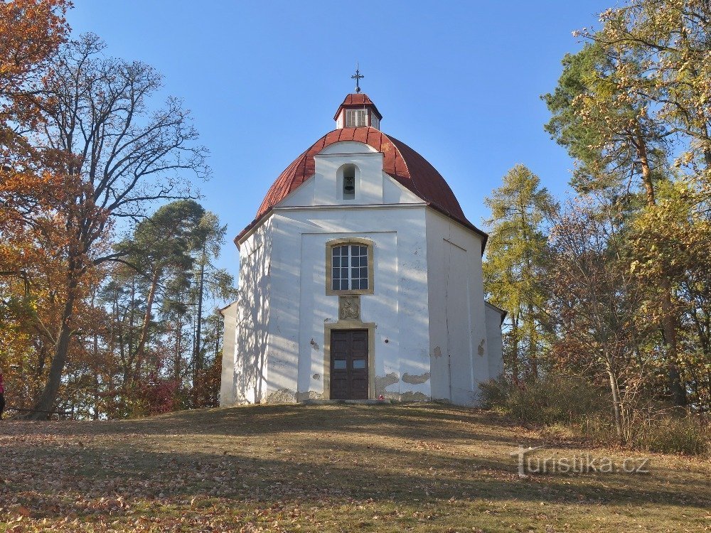 west facade of the chapel