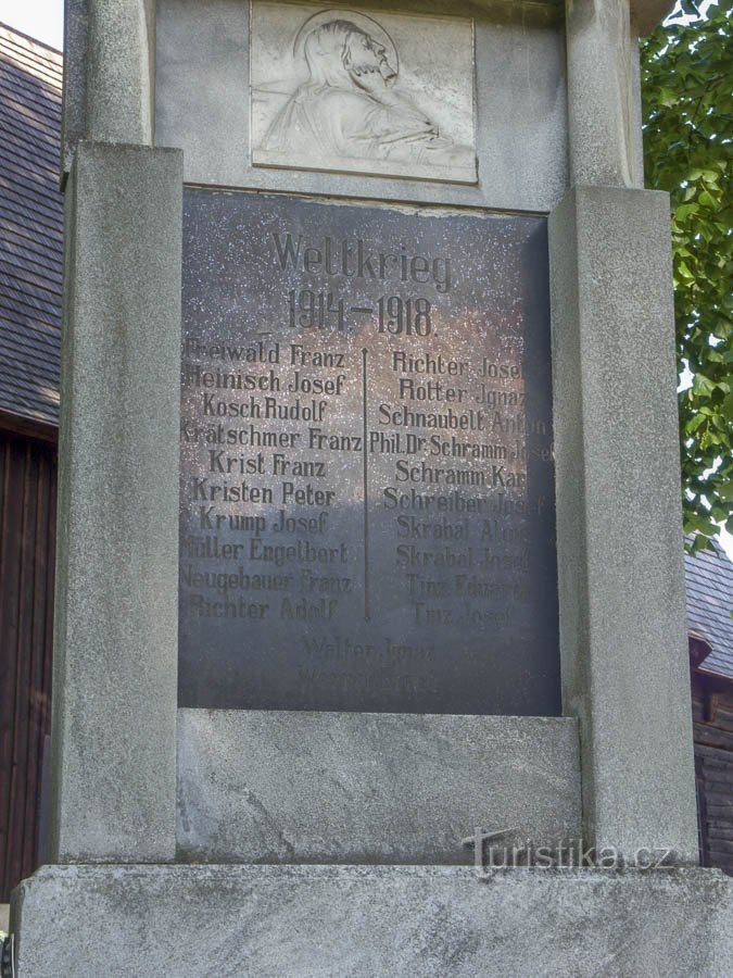 Žárová - Monumentul celor căzuți