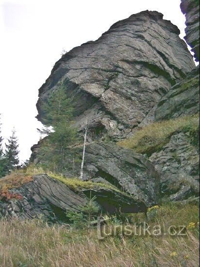 Jarovy vrch - Felsen