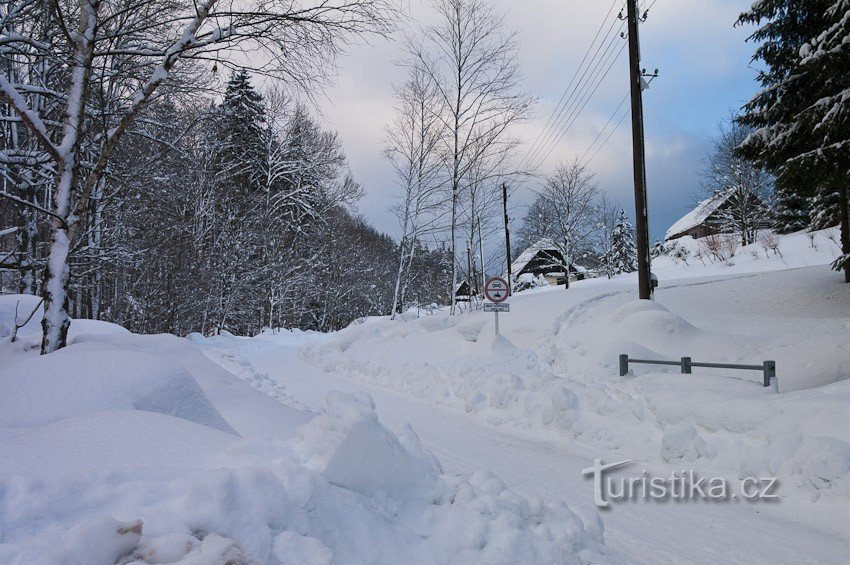 Snowy Lower Moravia