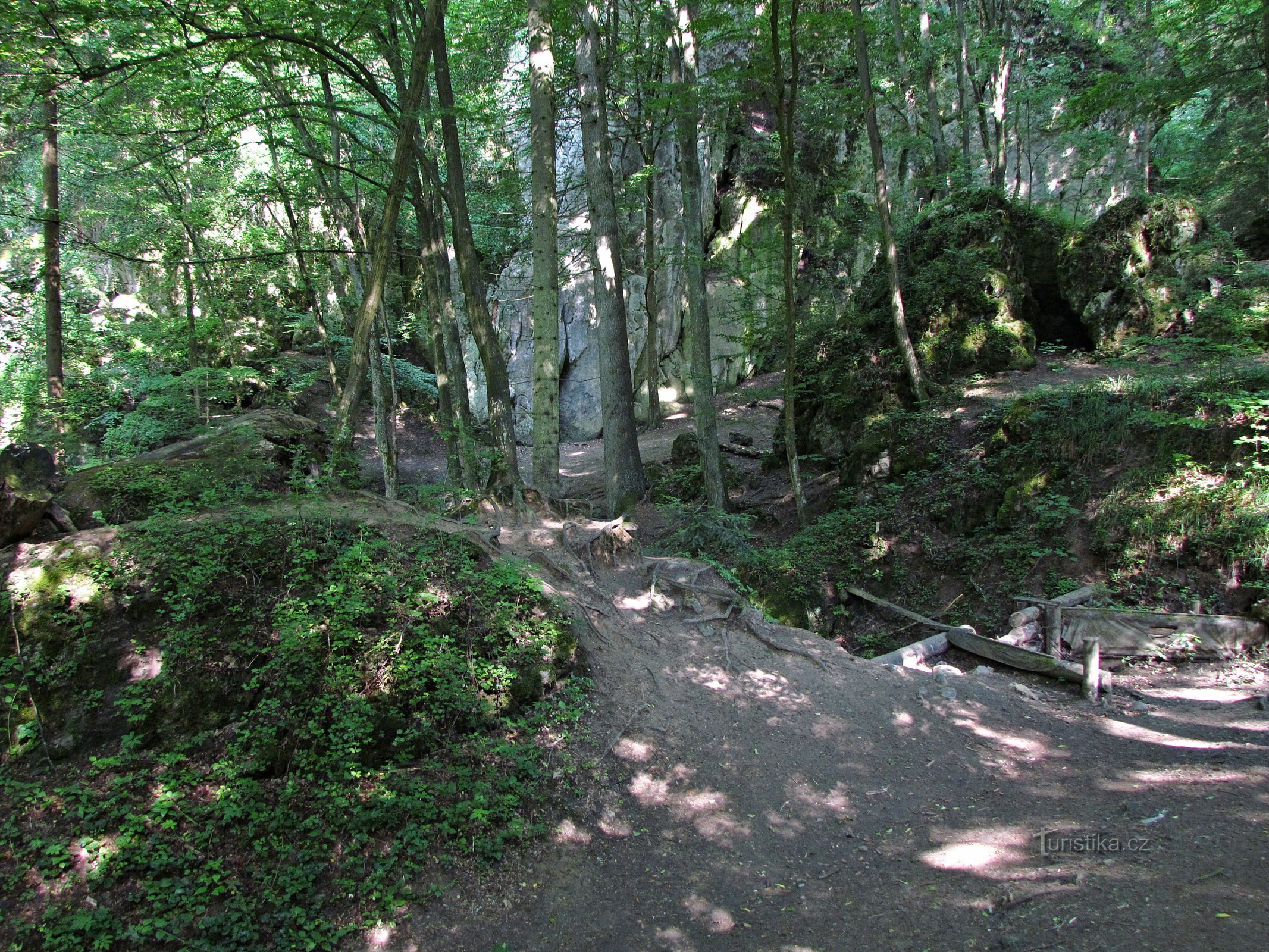 Sosta alla cascata di Rudické