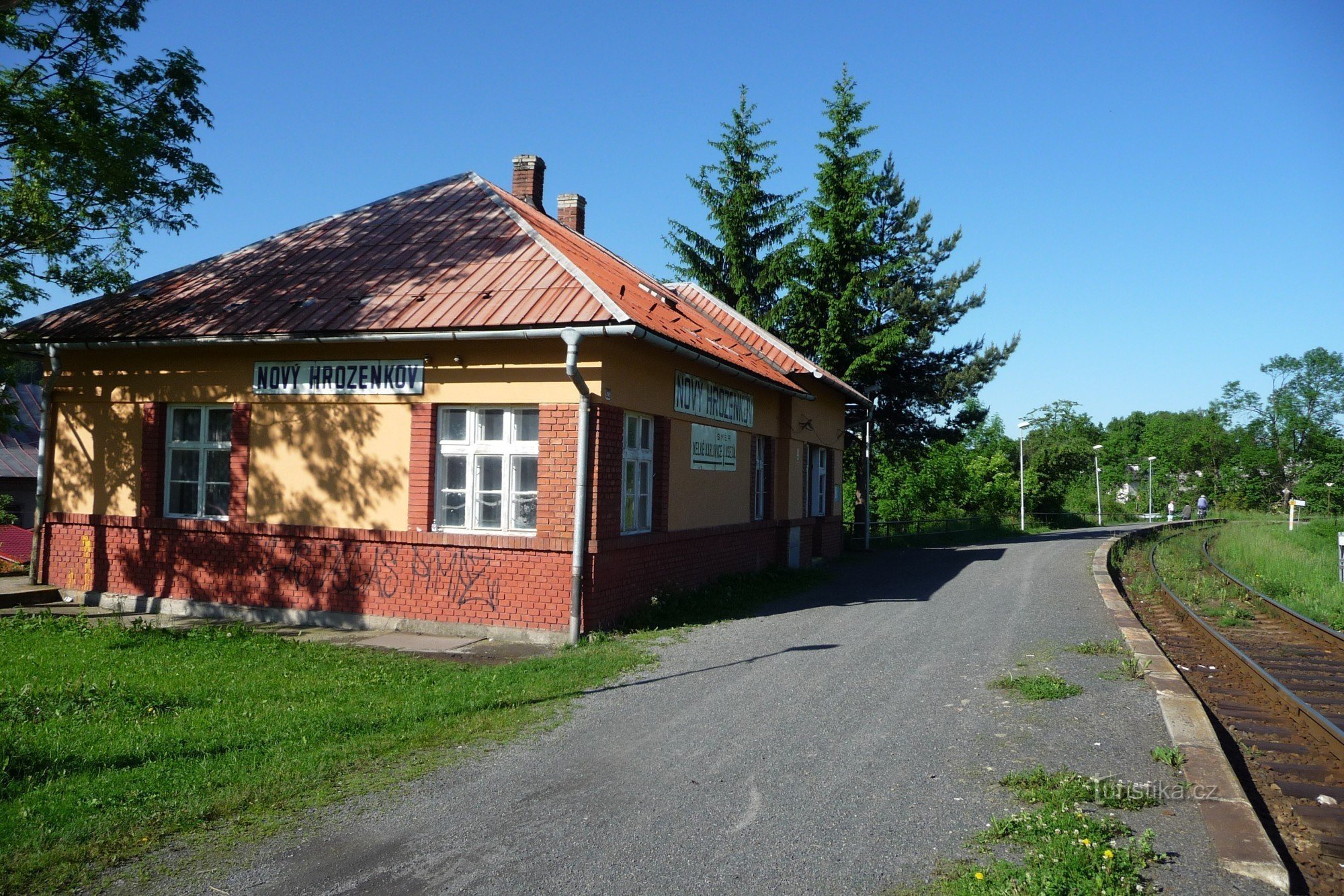ČSD busshållplats - Nový Hrozenkov