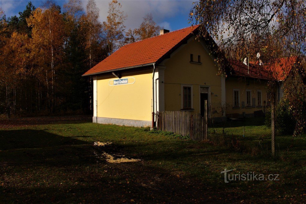 Bushaltestelle Nový Drahov