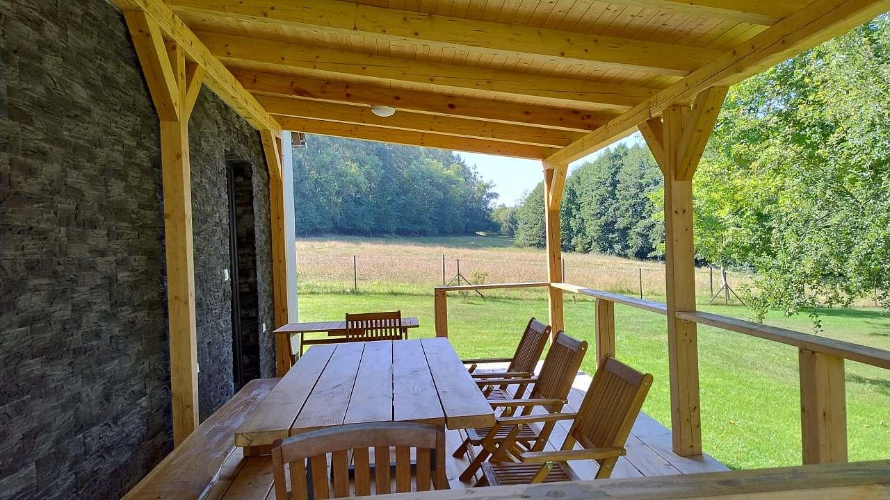 Zastřešená pergola 2