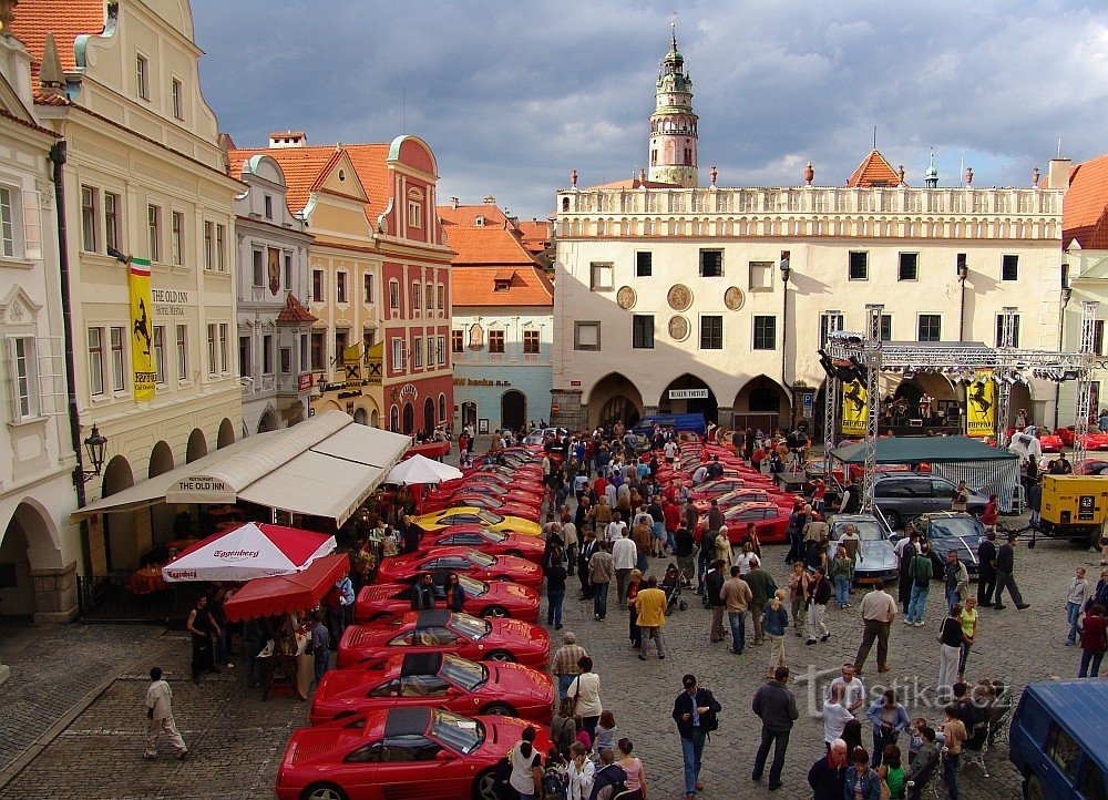 Stresstest för Český Krumlov: från mor till krig