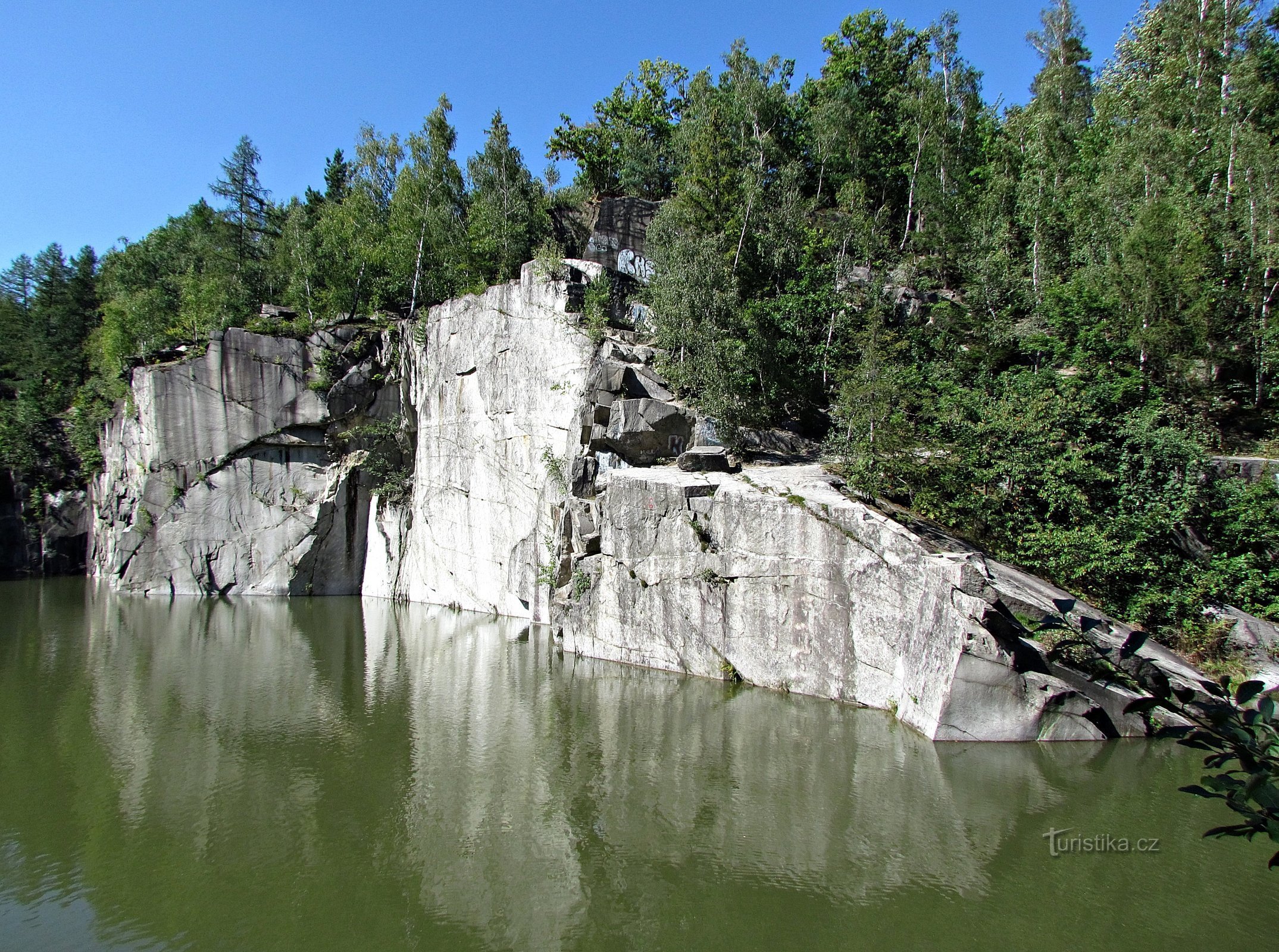 Zatopený lom Rampa