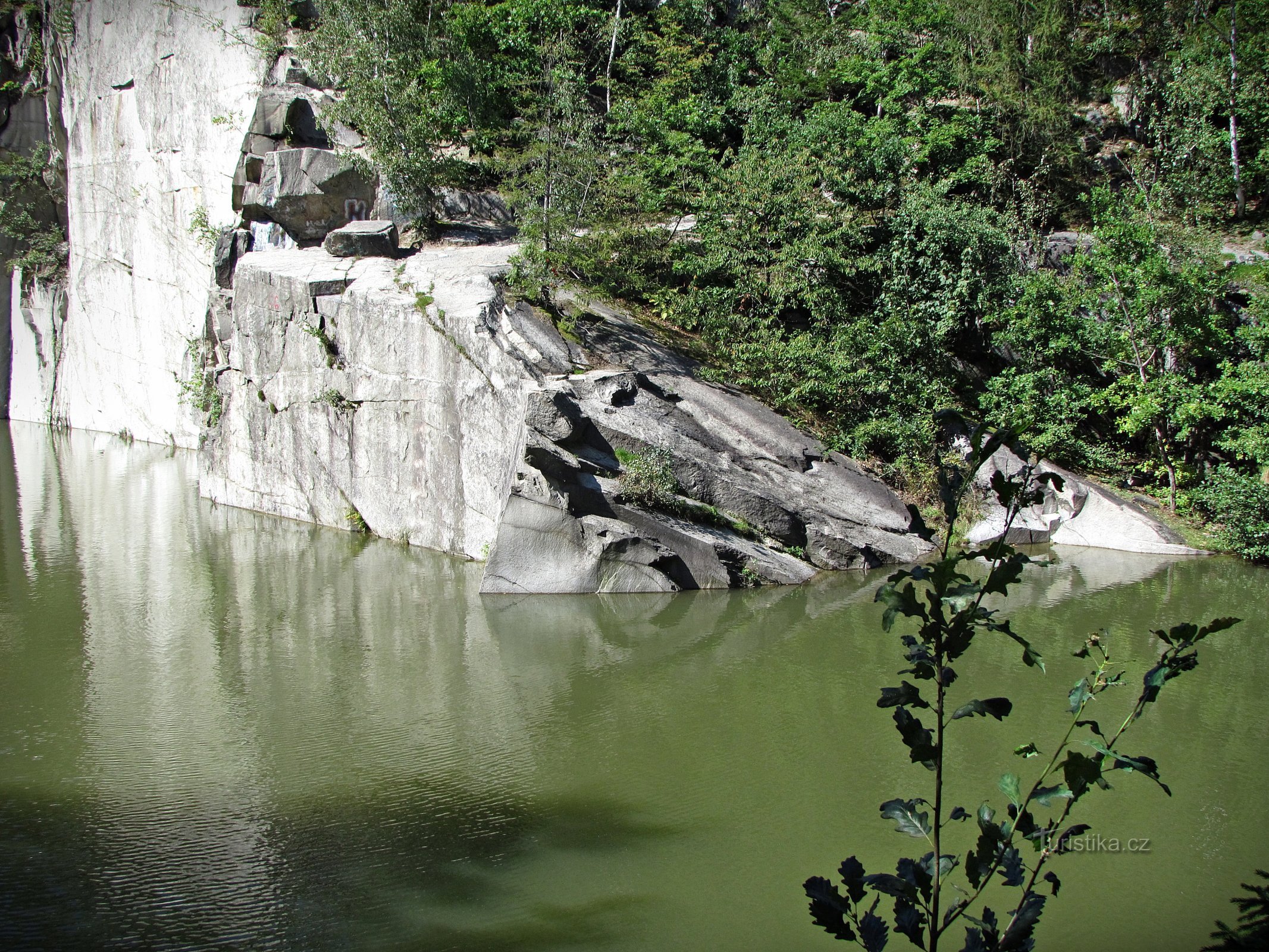 Flooded quarry Rampa