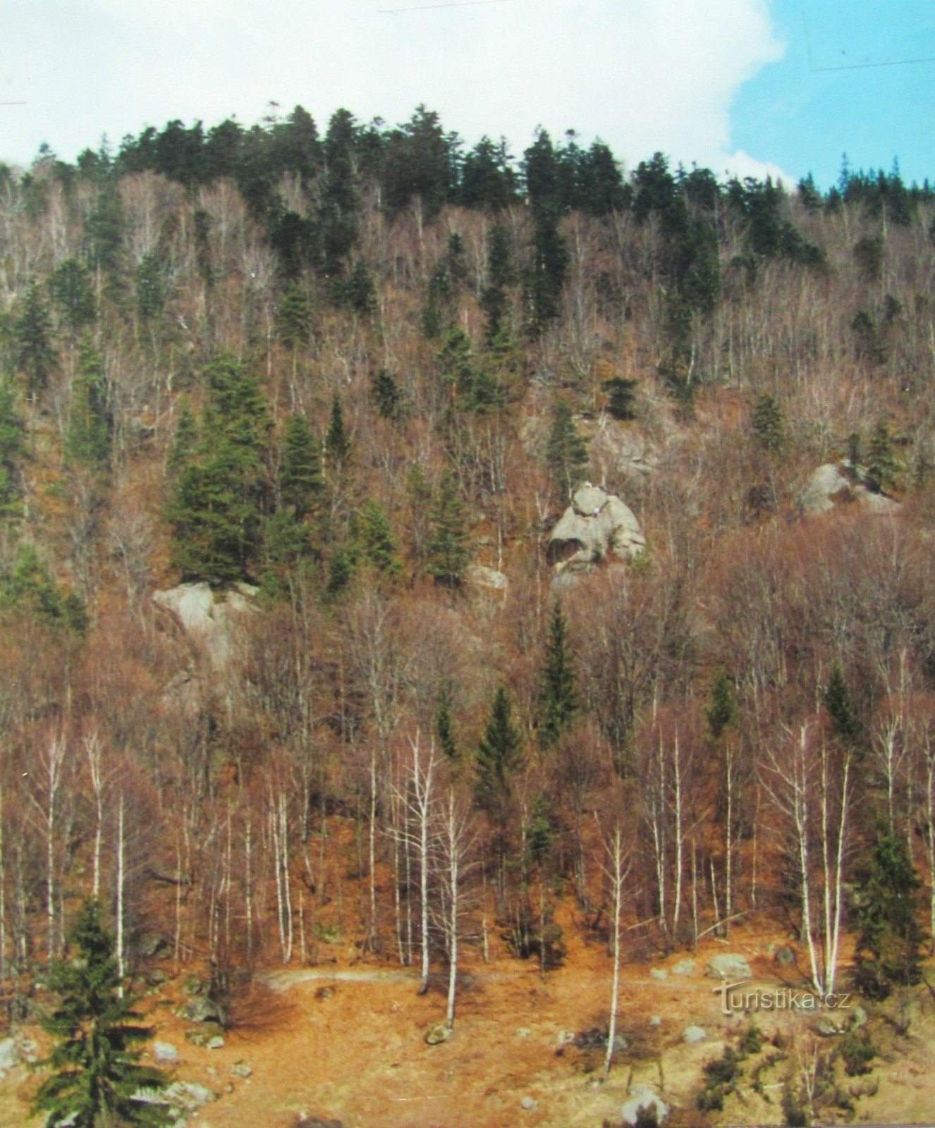 slutet av Pulčín-dalen