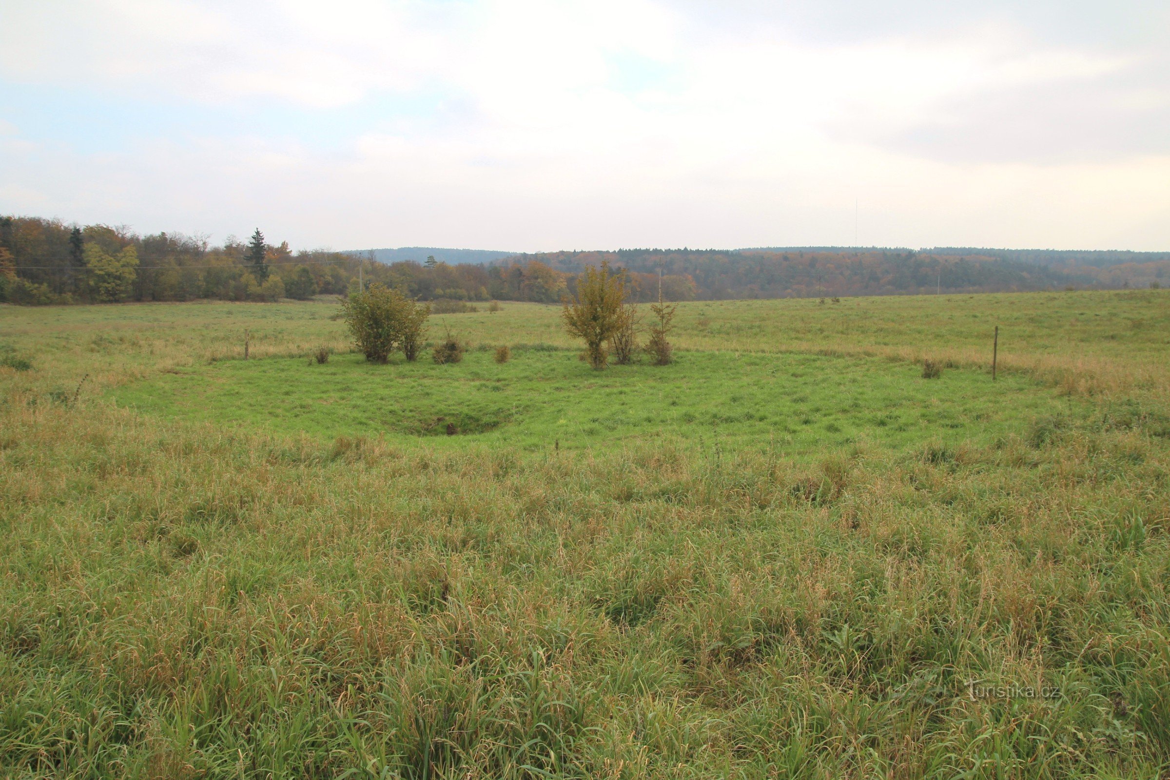 Et synkehul på Šošův-plateauet