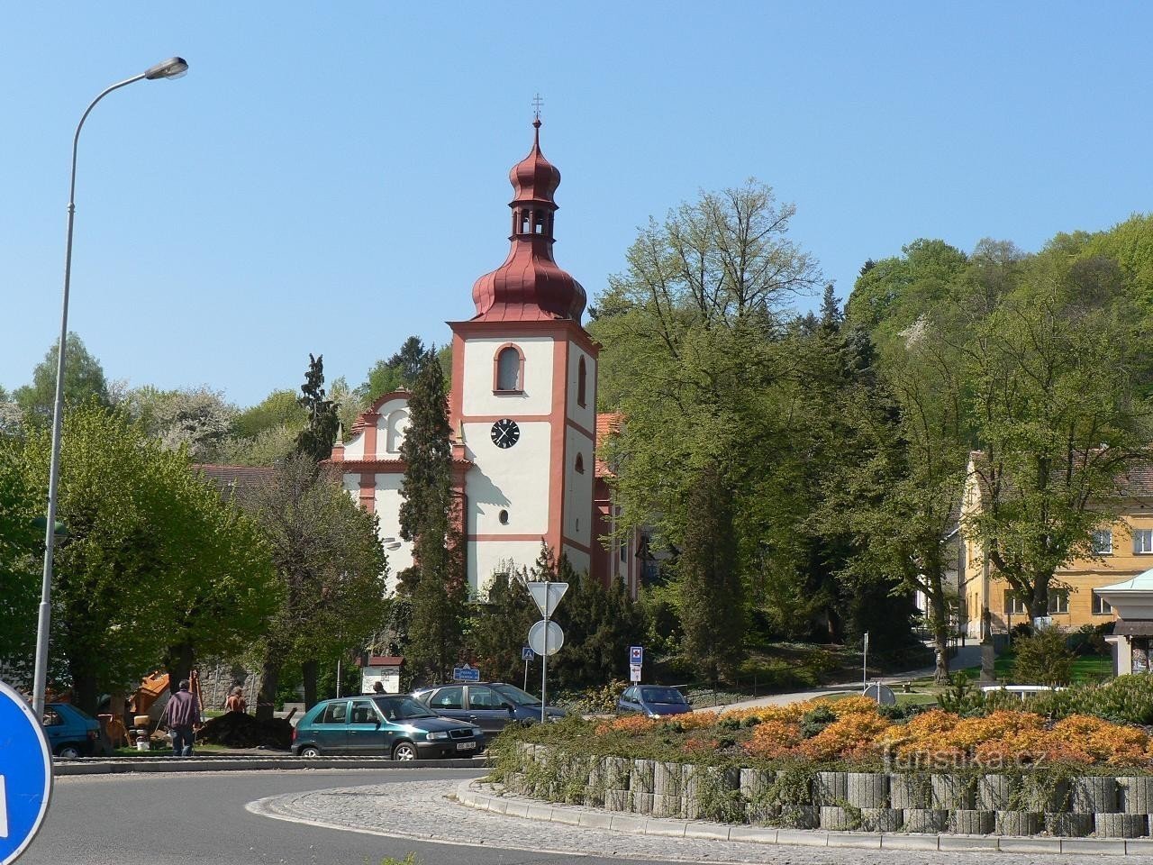 Zbiroh, chiesa barocca di S. Nicola