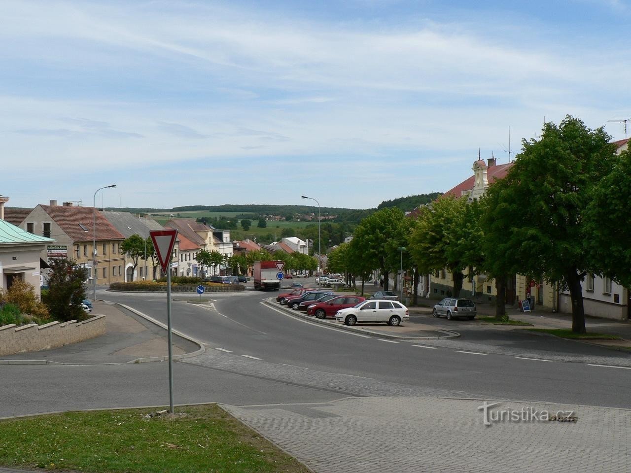 Zbiroh, πλατεία Masaryk