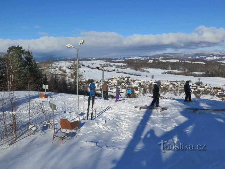 Zborov (bei Šumperk) - Skigebiet