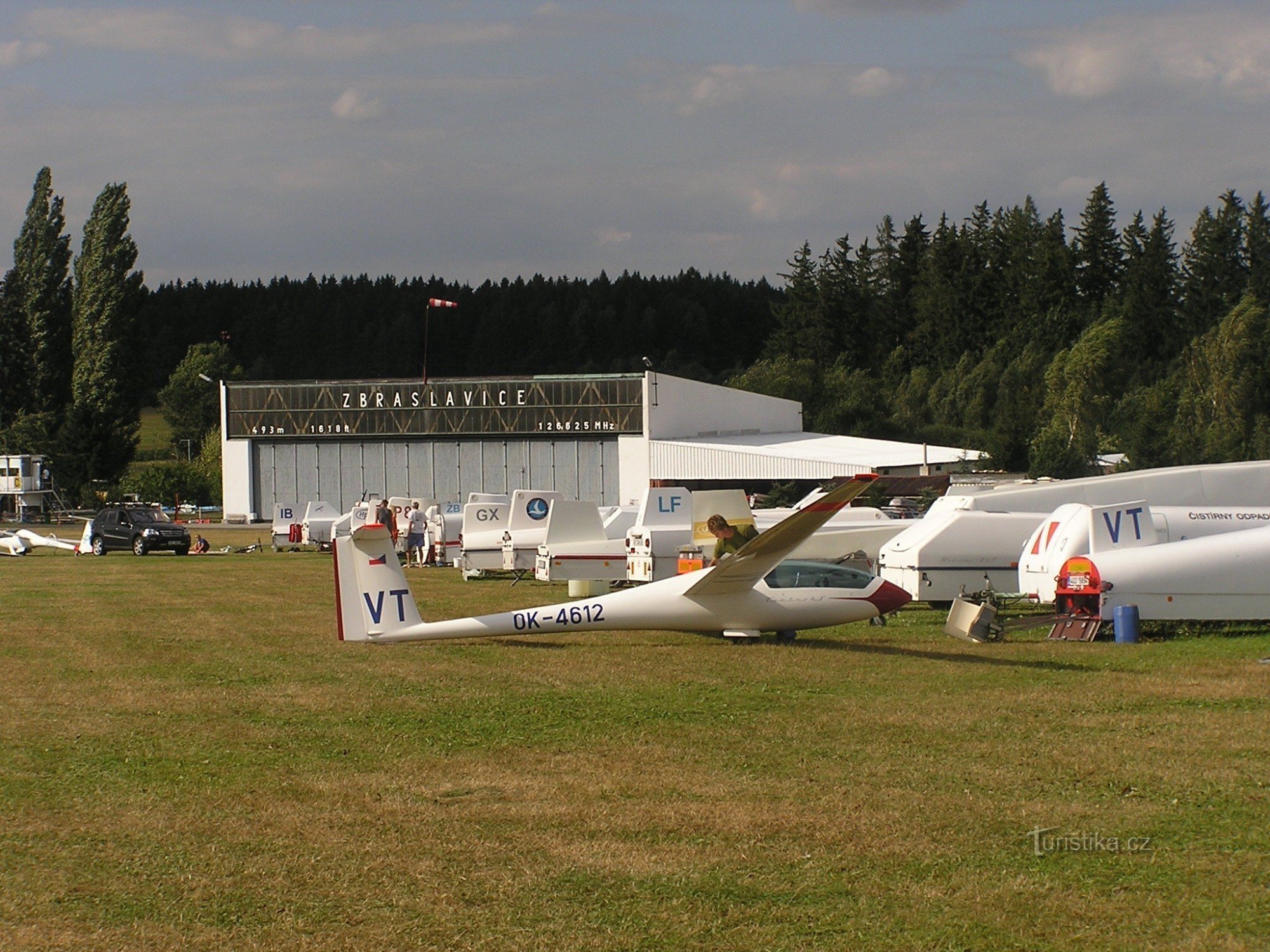 Zbraslavice - letiště - 5.8.2008