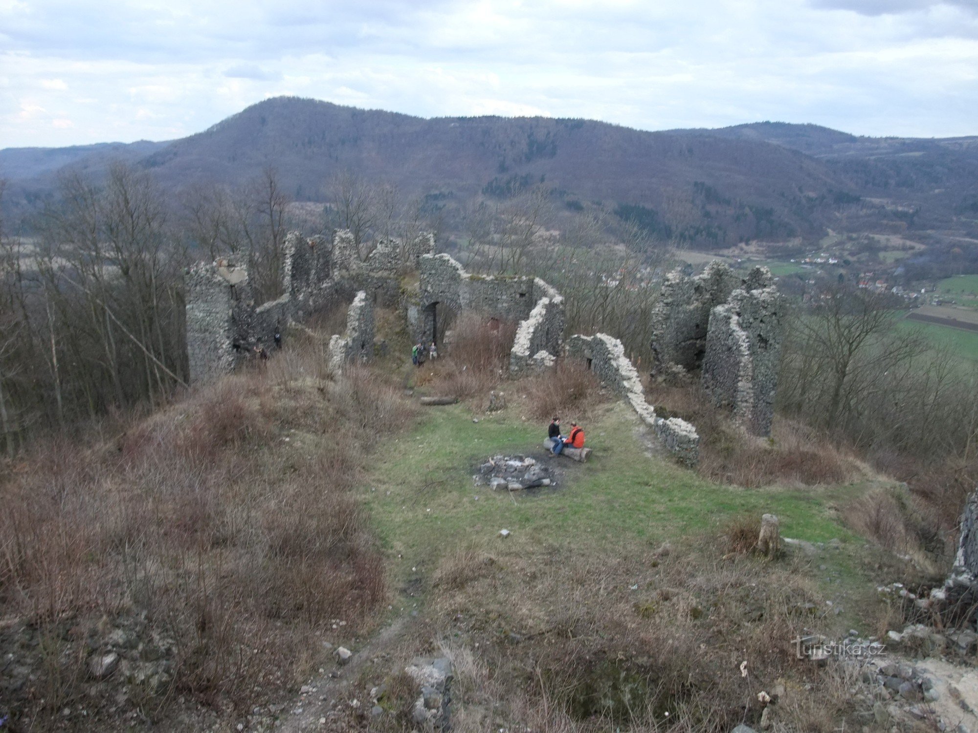 Remains of the castle