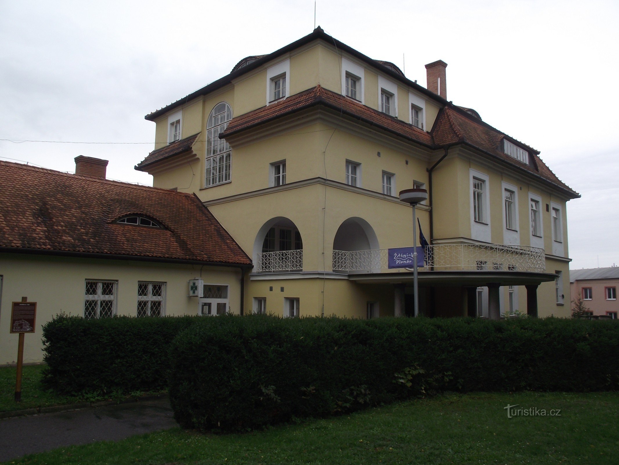 Ždánice - villa del castello (Seidl's / Loudon's).
