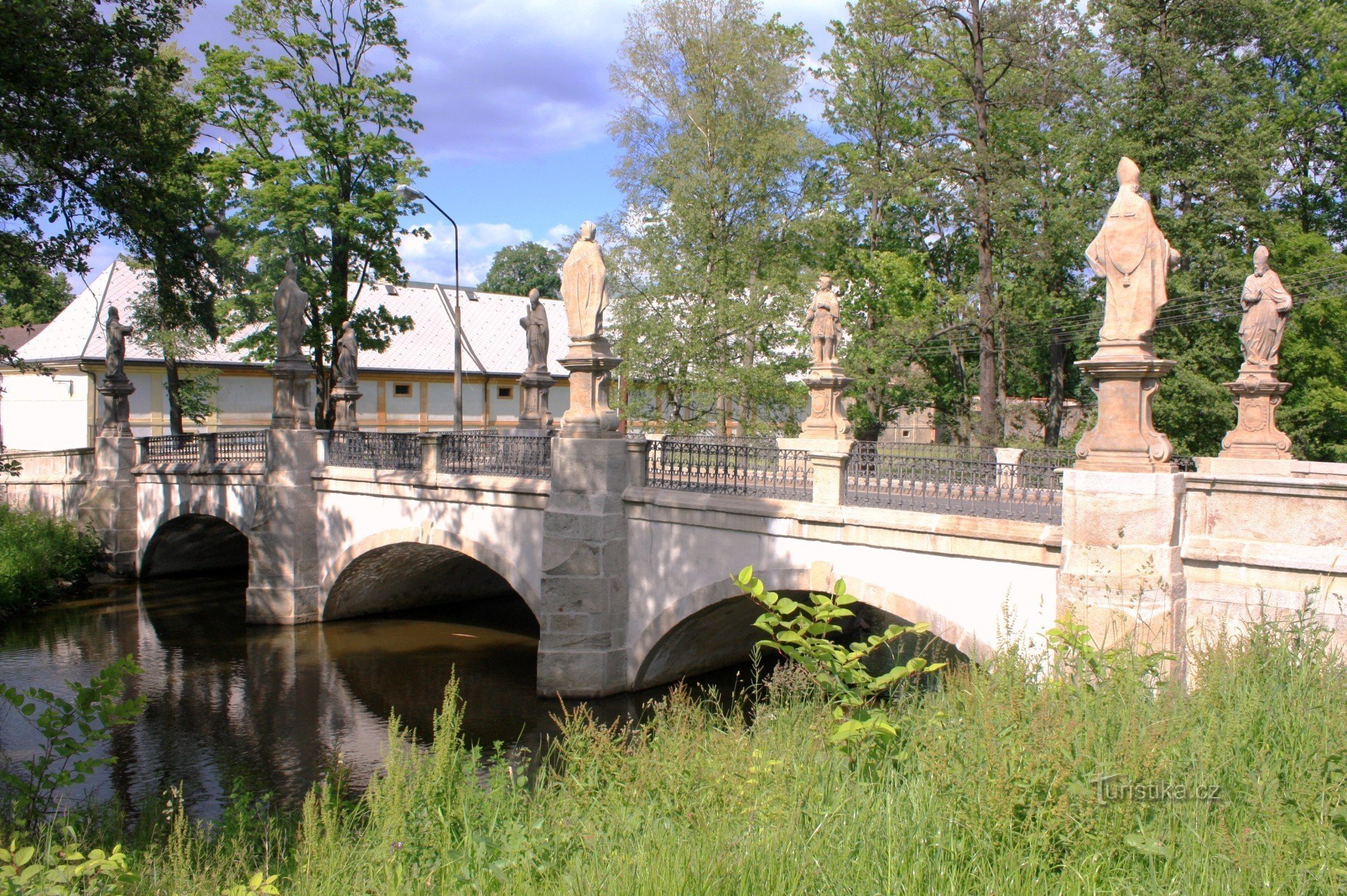 Žďár nad Sázavou - barokní most přes Sázavu