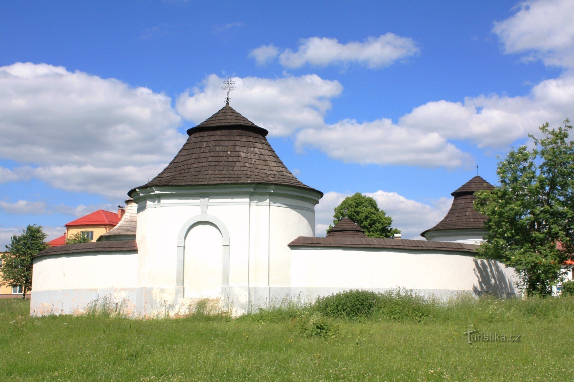 Žďár nad Sázavou - före detta pestkyrkogården