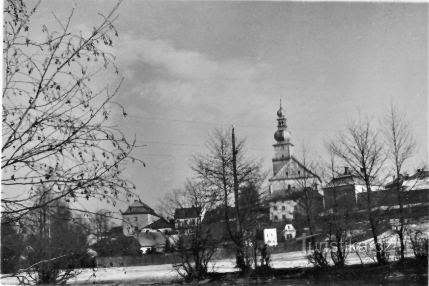 Žďár nad Sázavou - Pyhän Nikolauksen kirkko. Prokop ja Pyhän Tapanin kappeli. Barbara