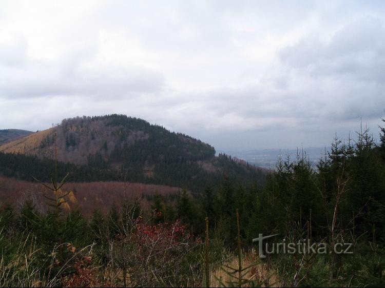 Žďár : Vue depuis Skalka