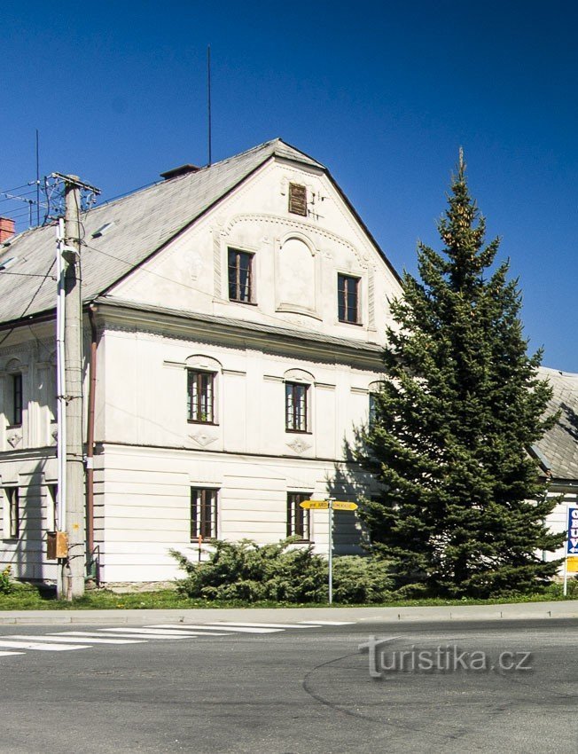 Decorated facade