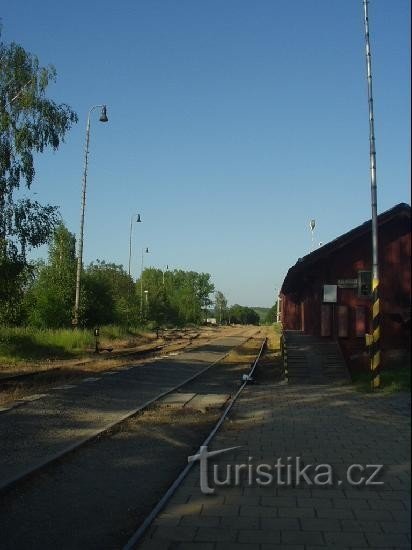 Zdounky - ČD jernbanestation
