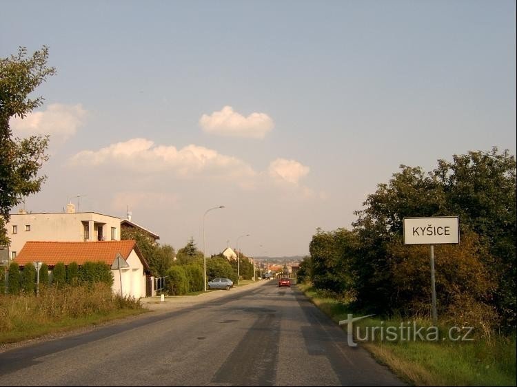 Da nord: Comune di ze sever, strada statale 118