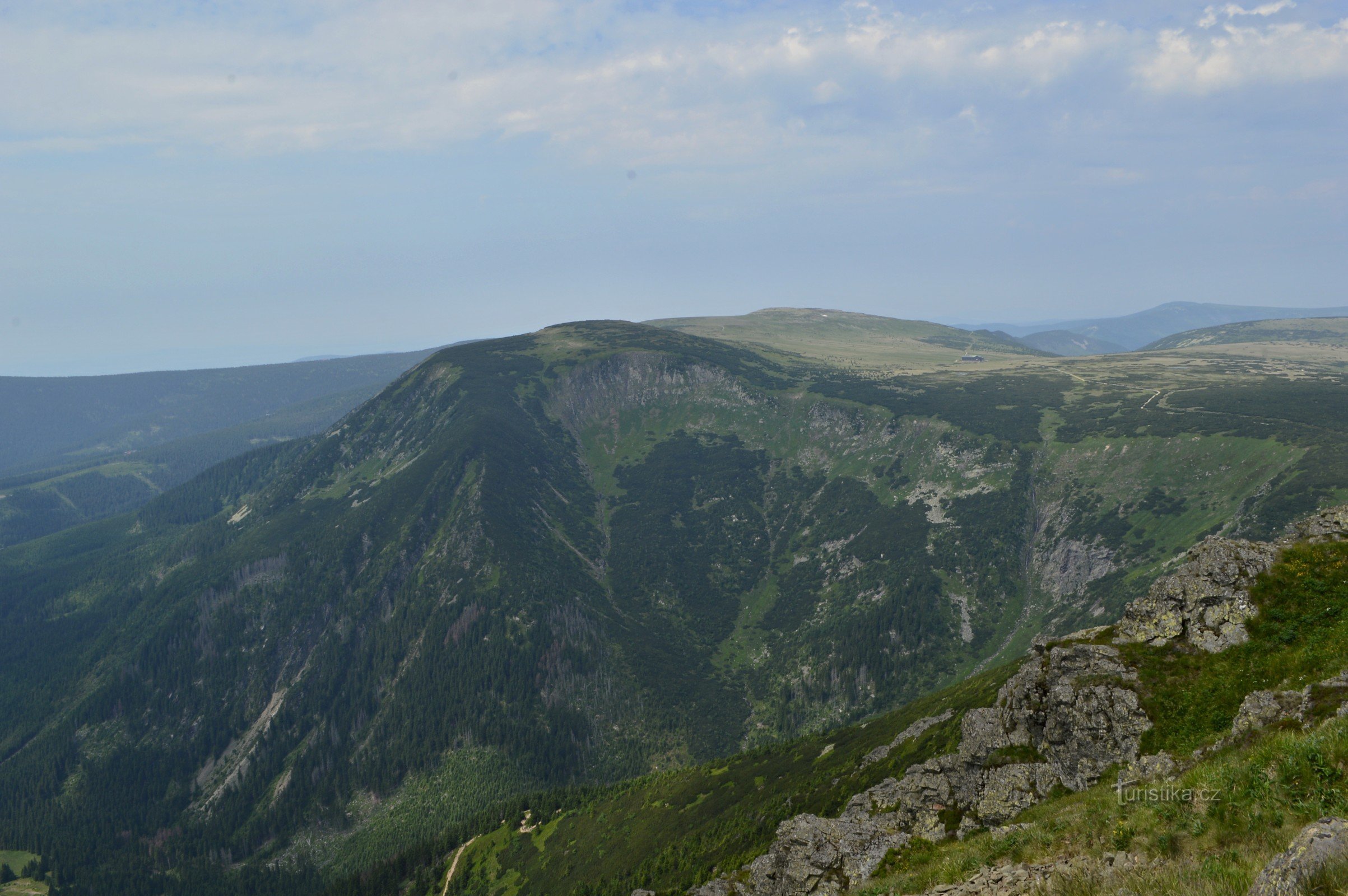 From Sněžka to Peca via Výrovka (07/2015)