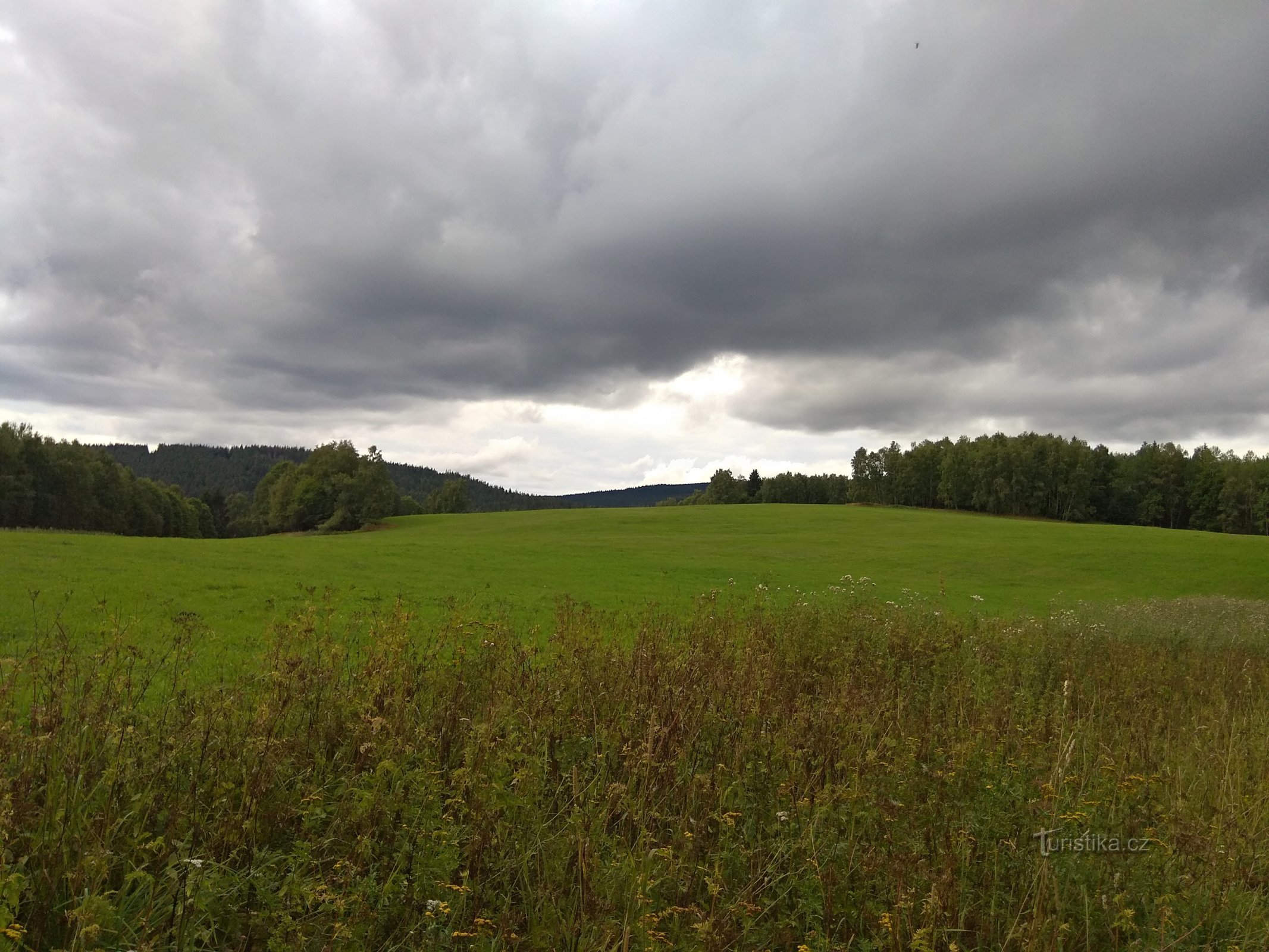 From Srní to the Poledník lookout