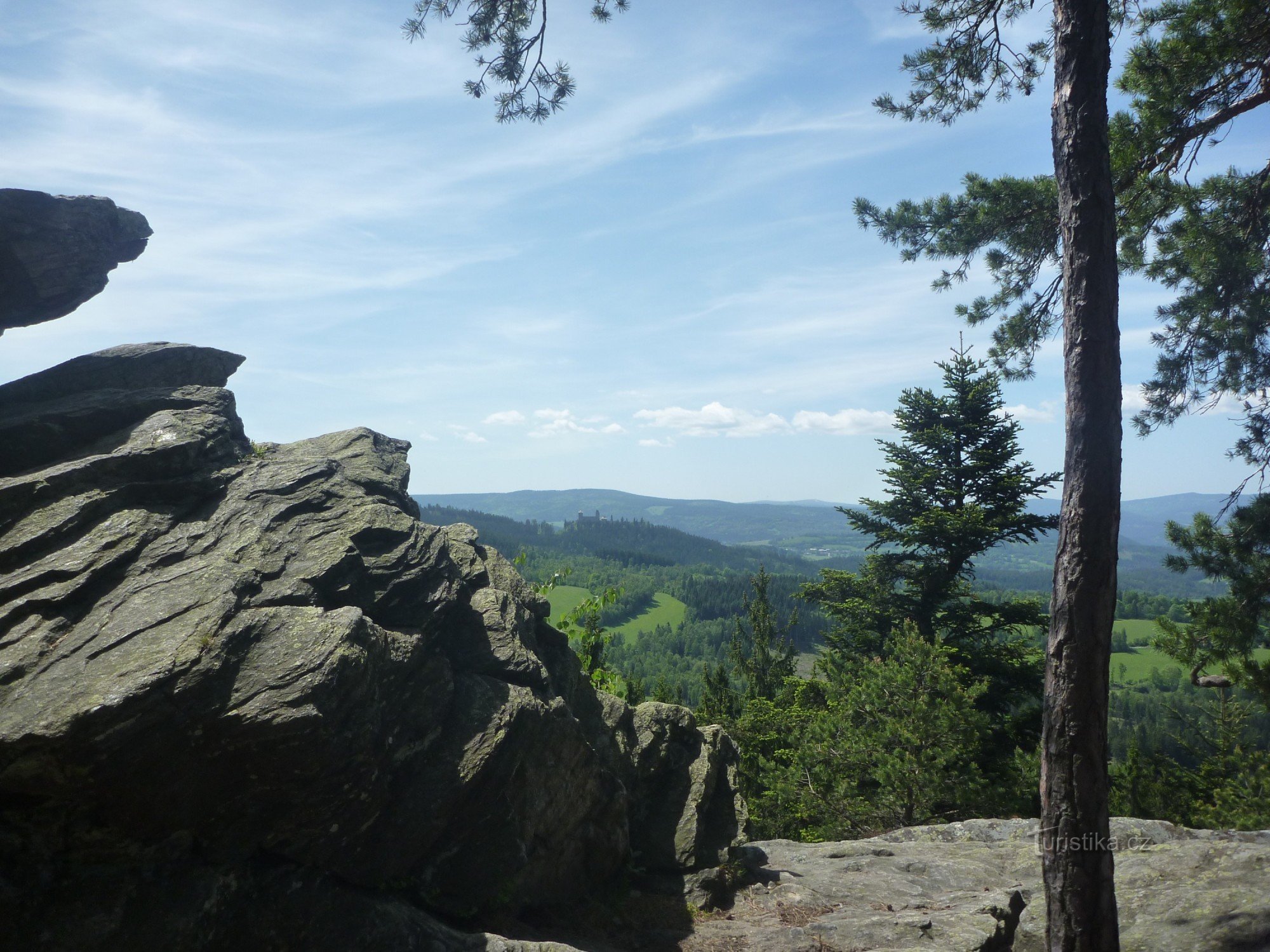 From Sušice to the Sedlo lookout point