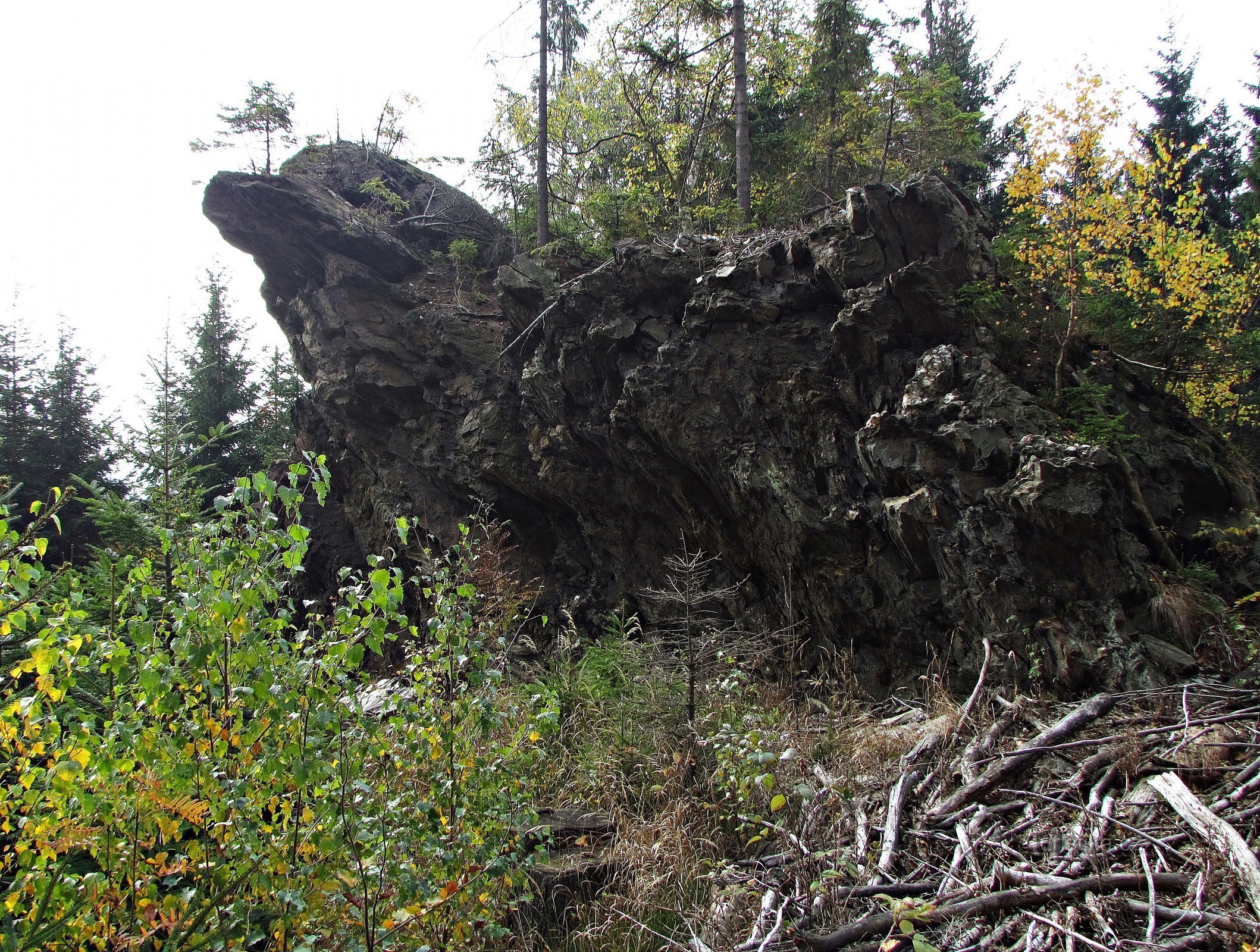 Aus der Welt der Wolhynien-Felsen - Toter Mann