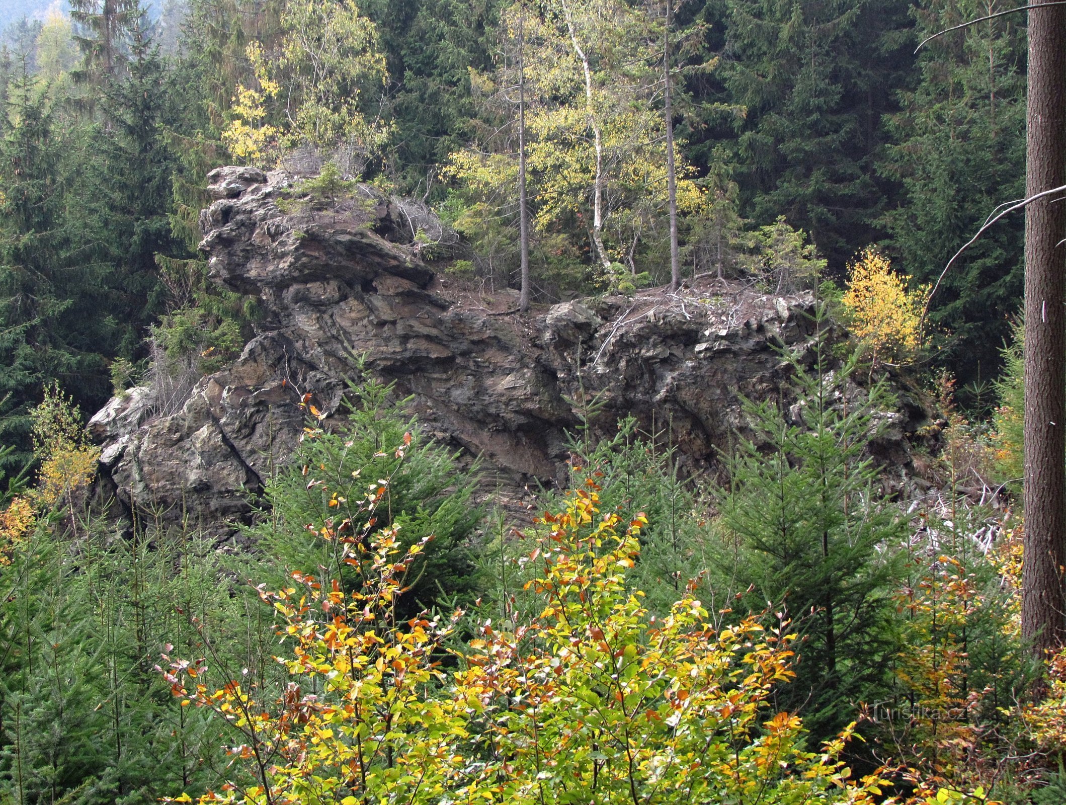 Del mundo de las rocas de Volhynia - Hombre muerto