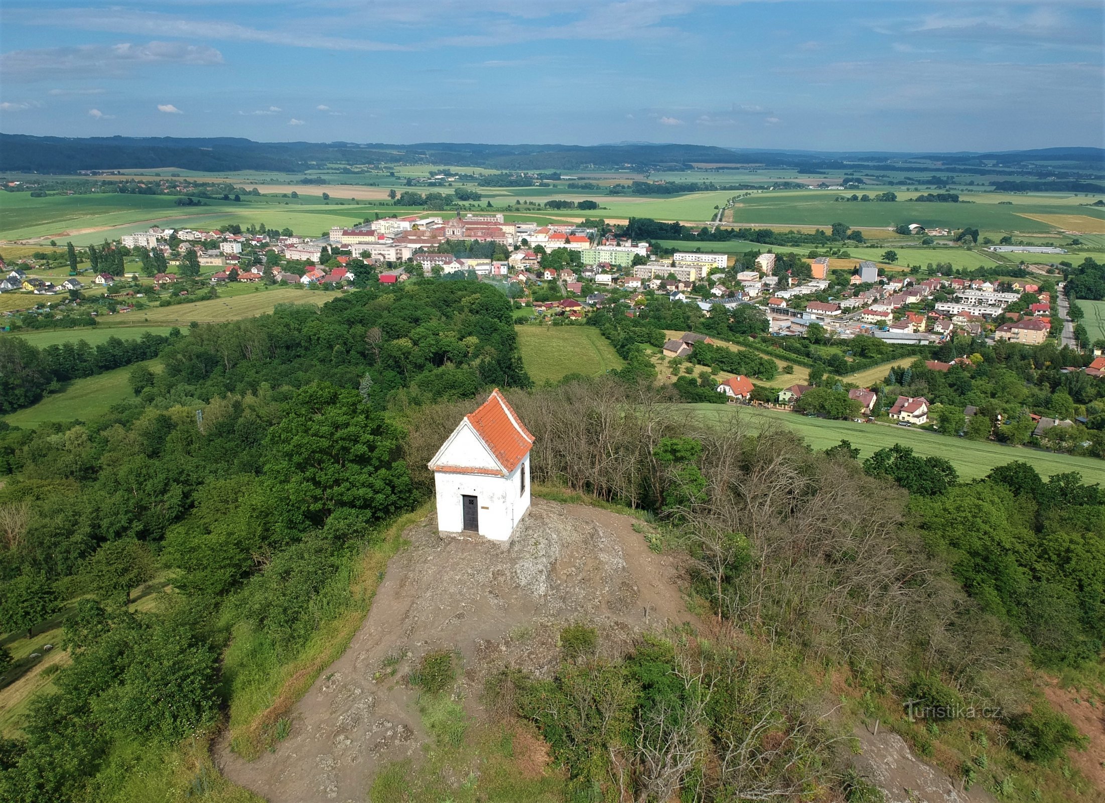 Zebín 3 - in the background of the prison